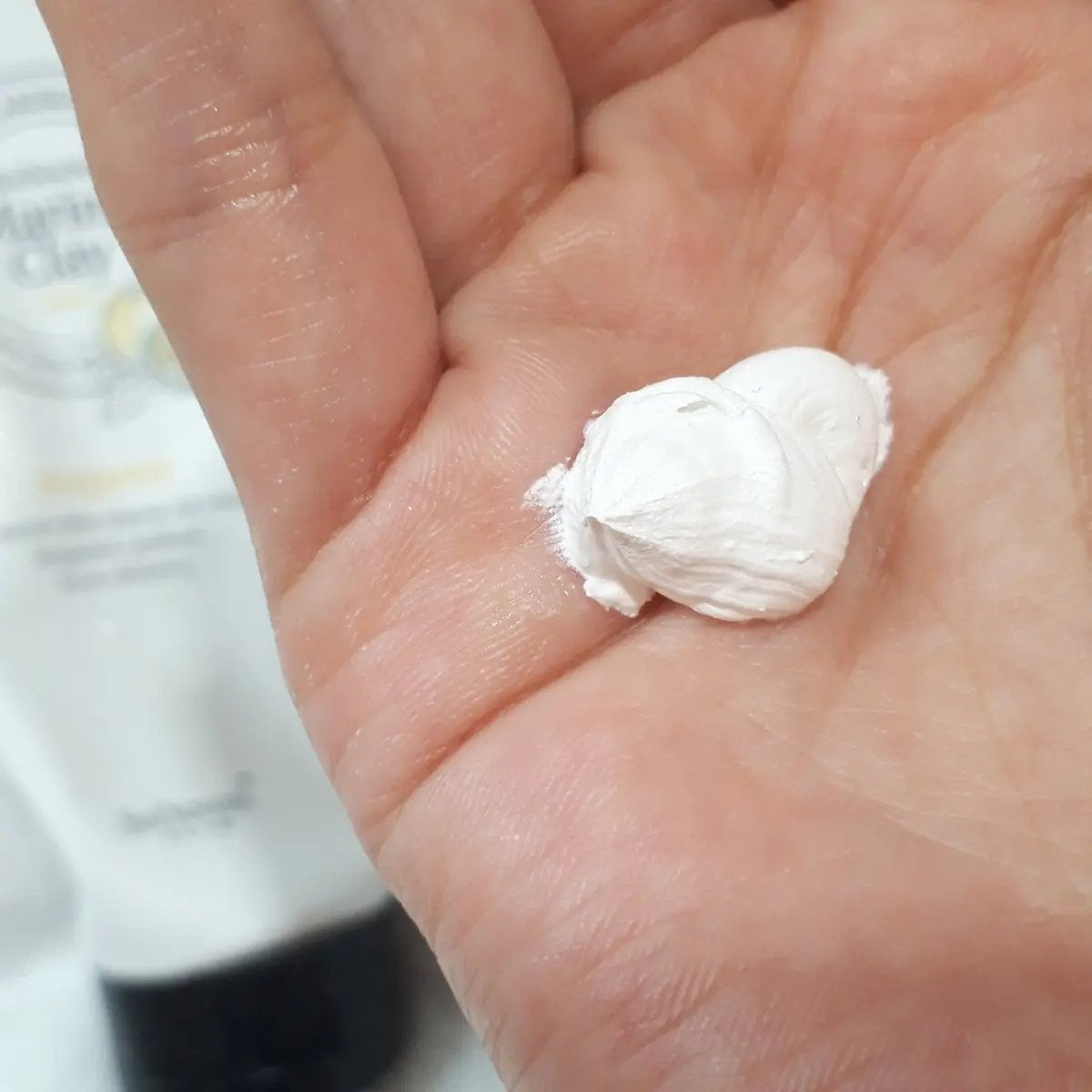 琉球のホワイトマリンクレイ洗顔石鹸/SuiSavon/洗顔フォームを使ったクチコミ(2枚目)