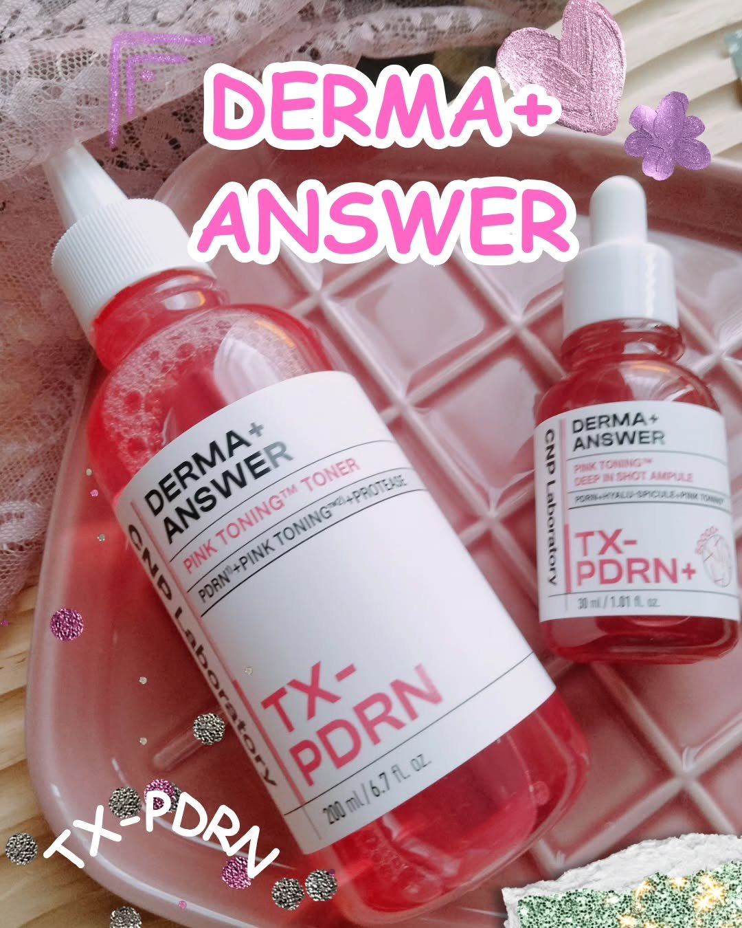 ダーマアンサーピンクトーニングトナー/CNP Laboratory/化粧水を使ったクチコミ（1枚目）