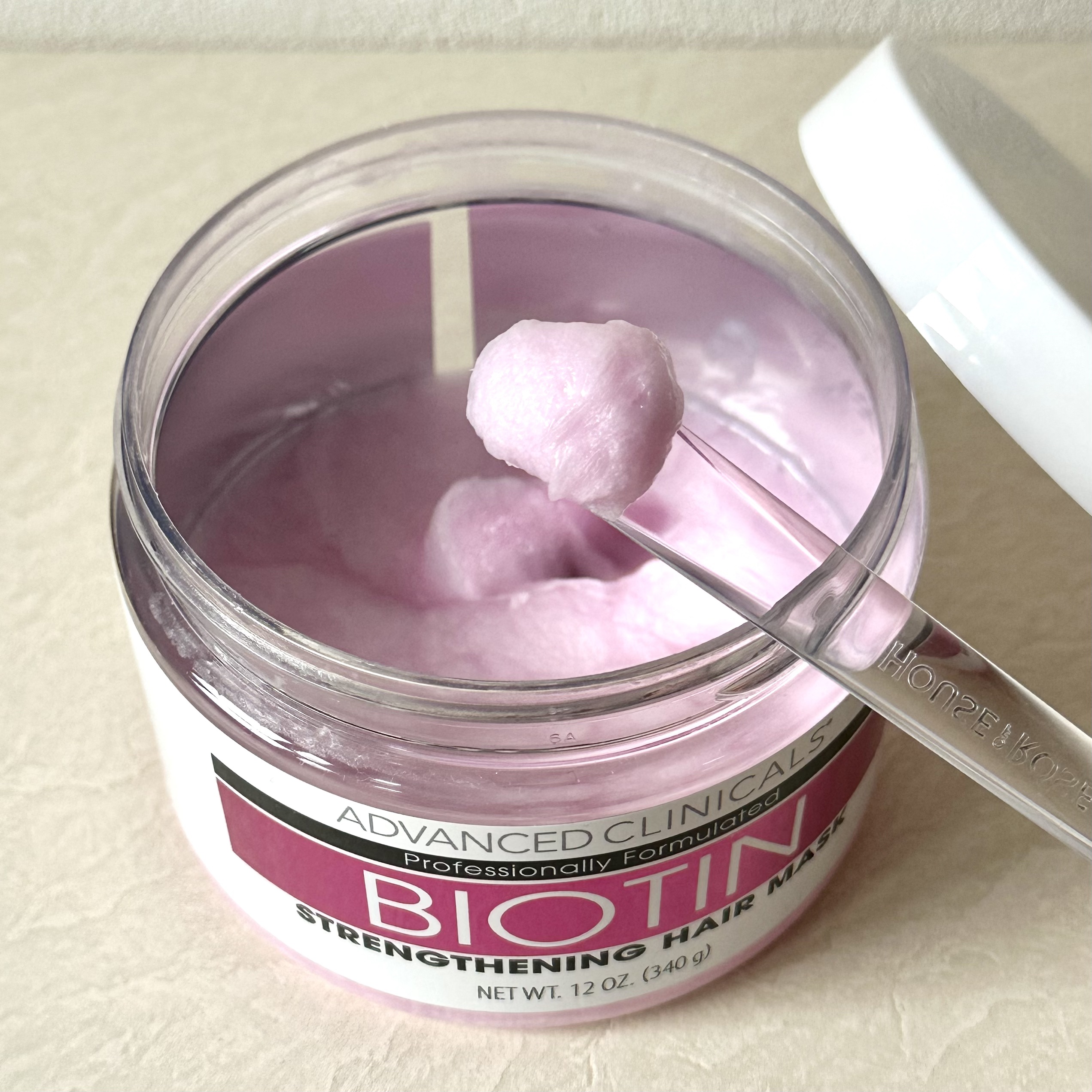 BIOTIN anti-breakage hair mask/ADVANCED CLINICALS/洗い流すヘアトリートメントを使ったクチコミ（3枚目）