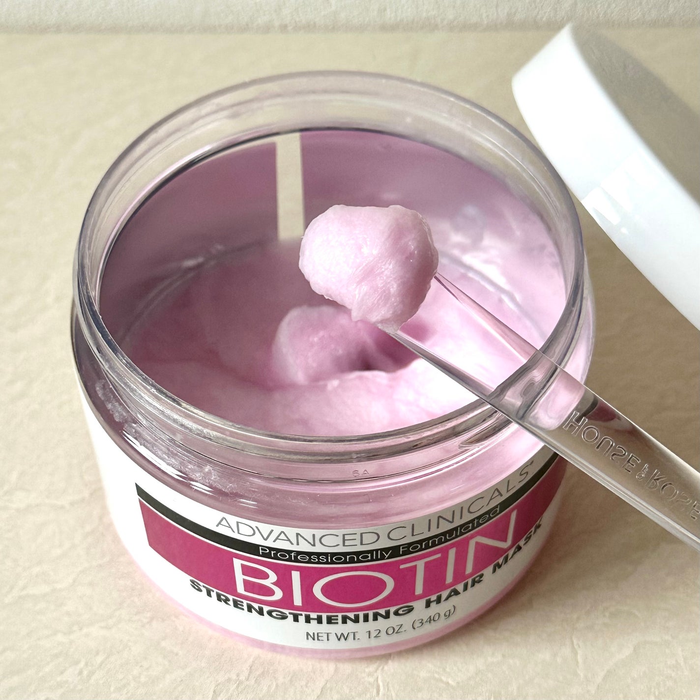 BIOTIN anti-breakage hair mask/ADVANCED CLINICALS/洗い流すヘアトリートメントを使ったクチコミ(3枚目)