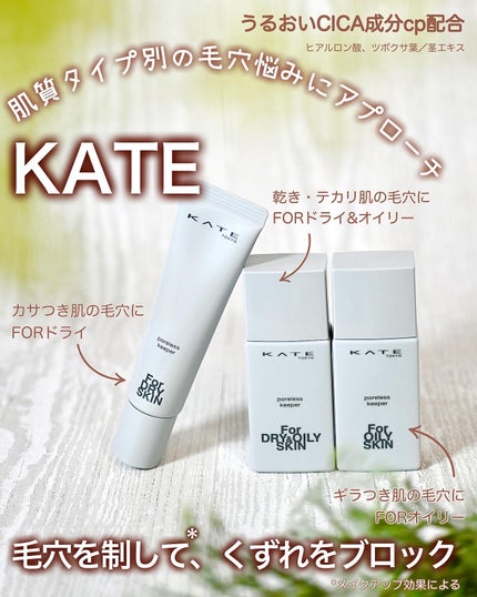 ケイト ポアレスキーパー FORドライ/KATE/化粧下地を使ったクチコミ(1枚目)