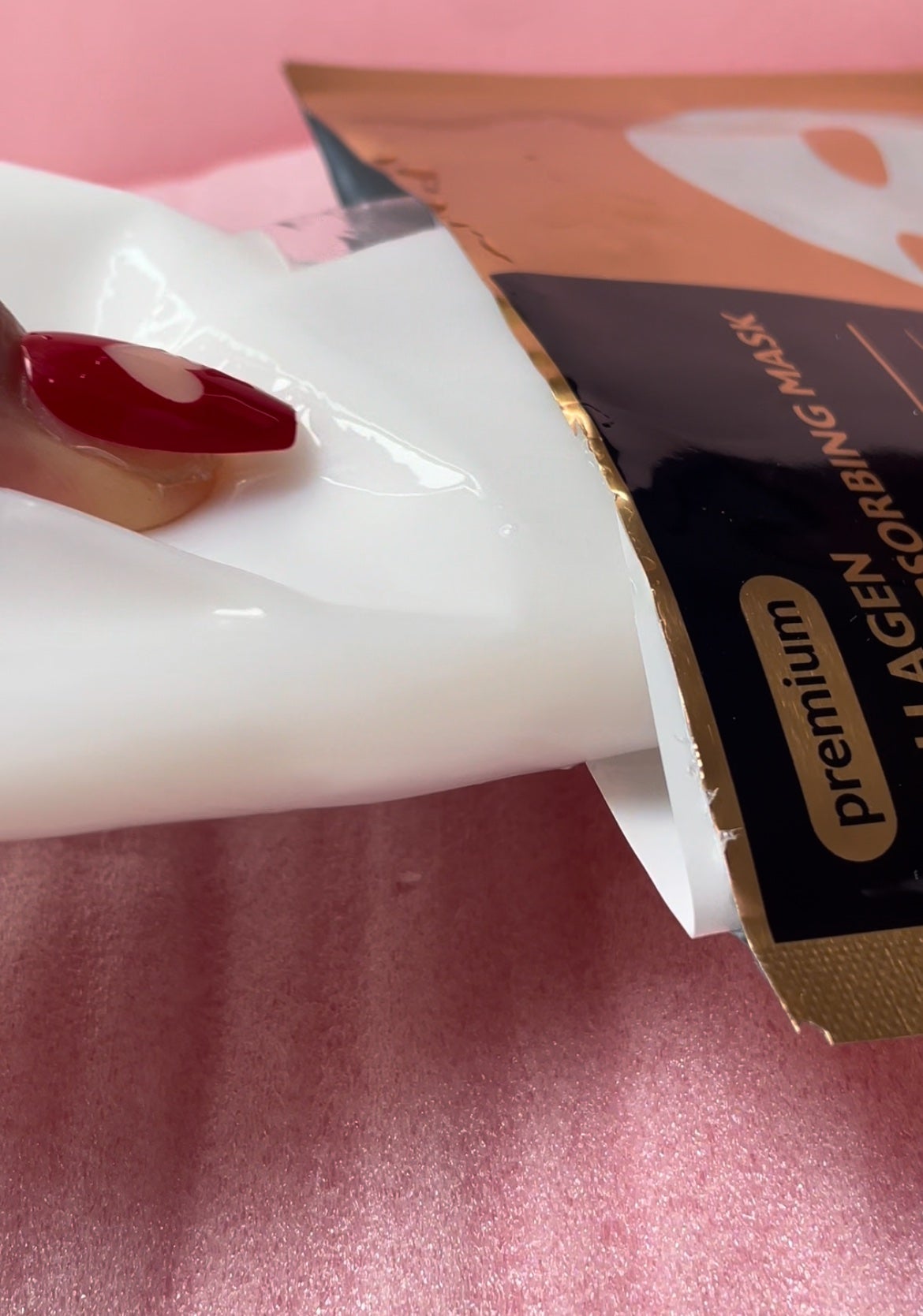 コラーゲンスーパーアブソービングマスク/Milk Touch/シートマスク・パックを使ったクチコミ(2枚目)