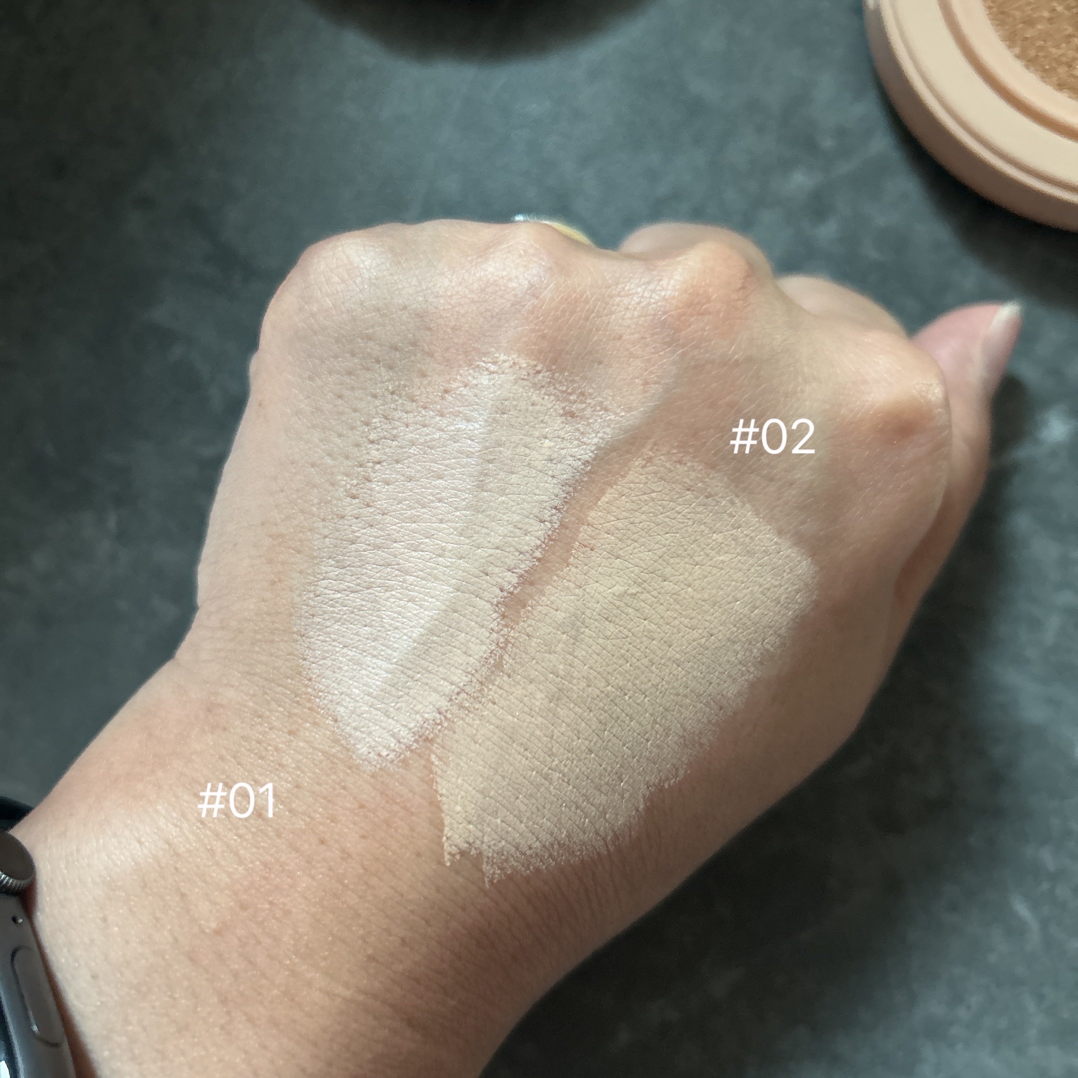 ベルベットカバークッション/TAG/クッションファンデーションを使ったクチコミ（1枚目）