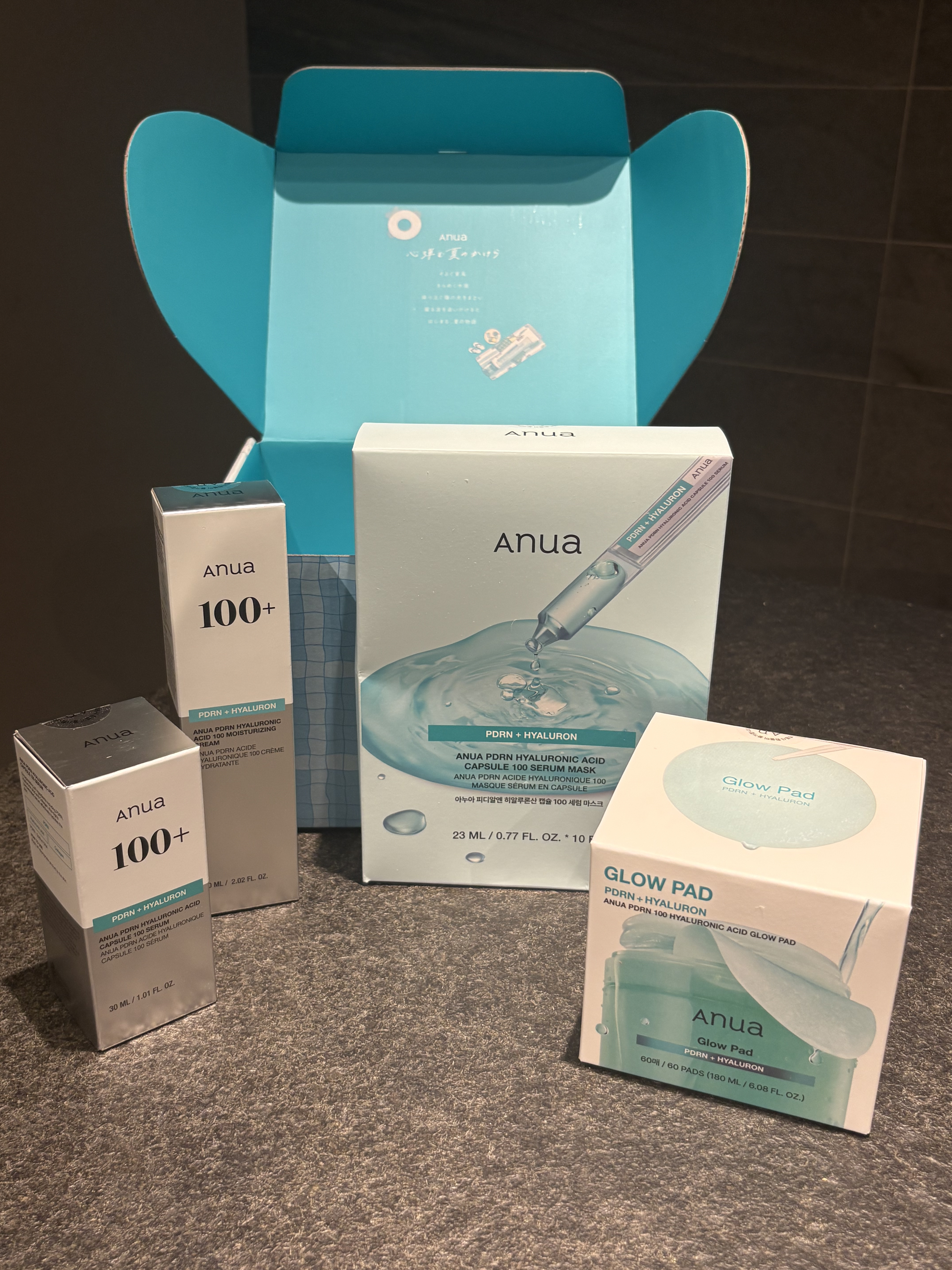 Anua PDRNヒアルロン酸 カプセル100セラムマスクパックのクチコミ「PDRN100ヒアルロン酸グロウパッド 60枚入り

PDRNとヒアルロン酸、低分子コラーゲン.....」（3枚目）