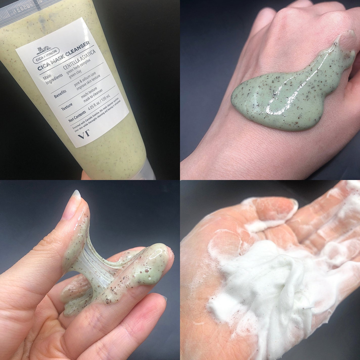 CICA マスククレンザー/VT/洗顔フォームを使ったクチコミ(2枚目)