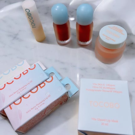 グローリチュアルリップバーム/TOCOBO/リップバームを使ったクチコミ(4枚目)