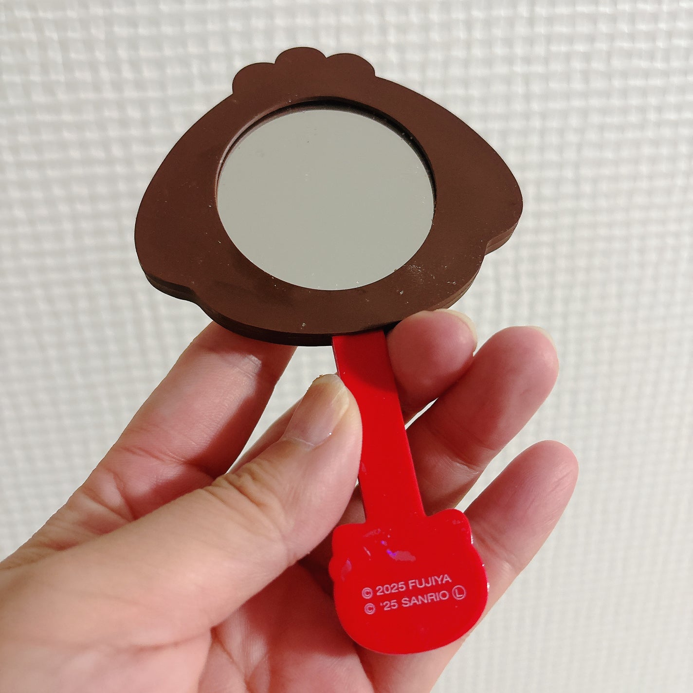 サンリオキャラクターズチョコレートハンドミラー/バンダイ/その他化粧小物を使ったクチコミ(2枚目)