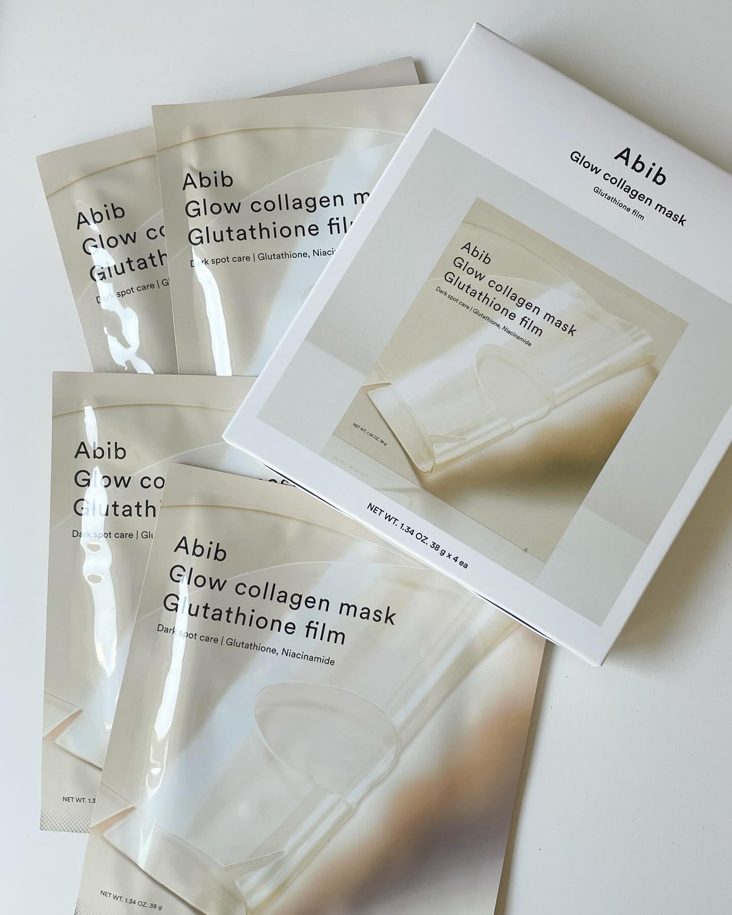 グルタチオンフィルムコラーゲンマスク/Abib /シートマスク・パックを使ったクチコミ（1枚目）