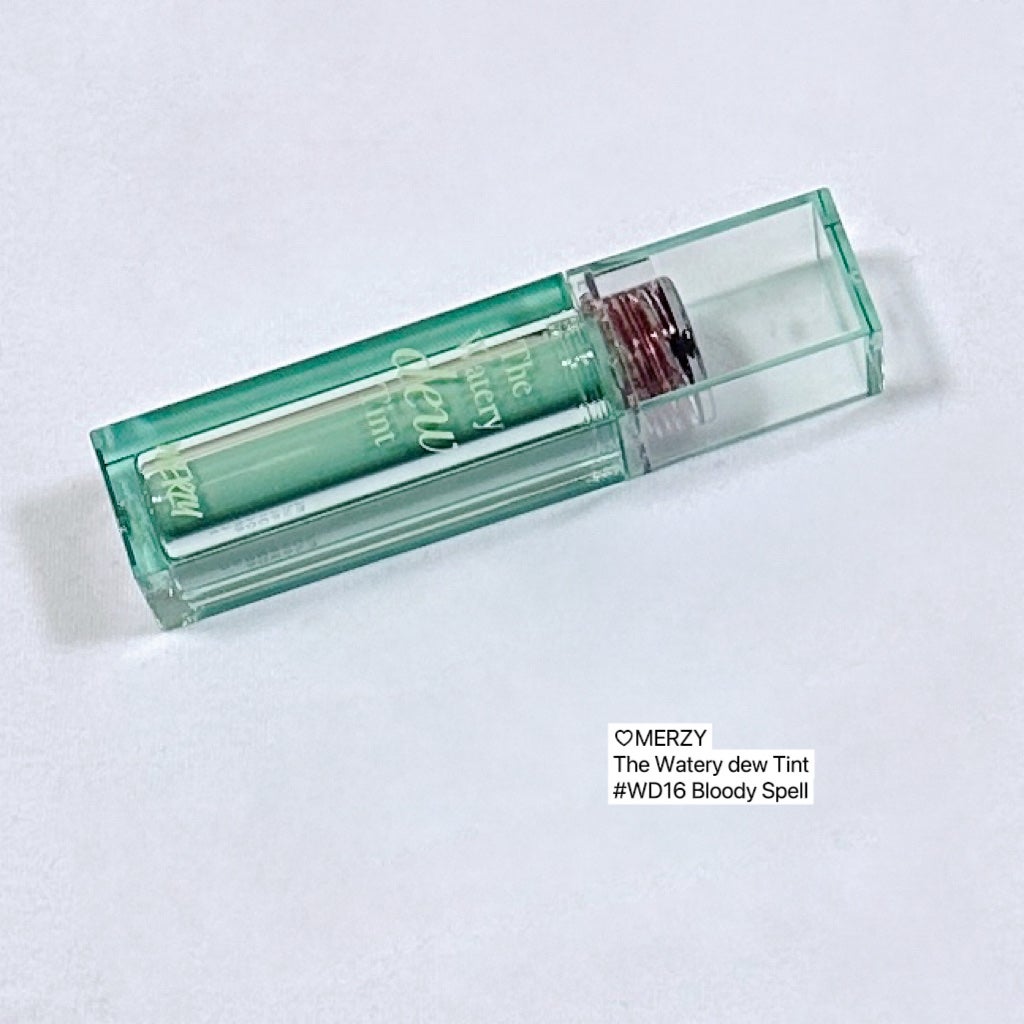 ザ ウォータリーデューティント/MERZY/リップティントを使ったクチコミ(4枚目)