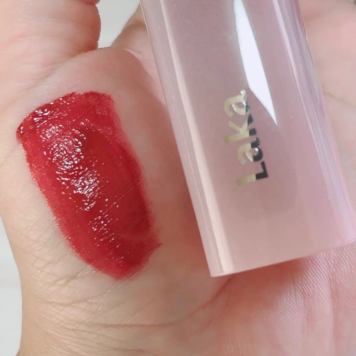 ポッピングバルーンティント/Laka/リップティントを使ったクチコミ（2枚目）