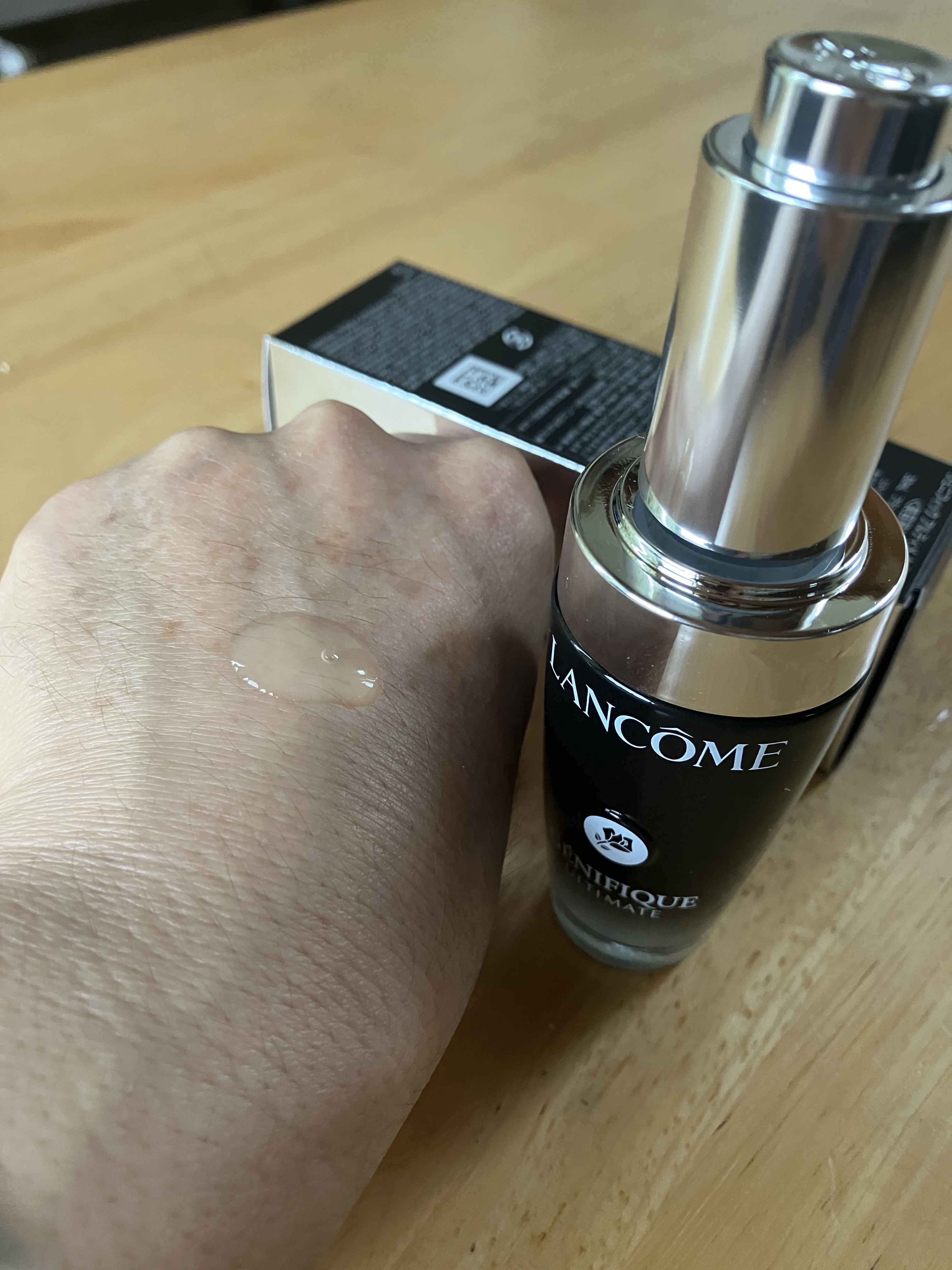 ジェニフィック アルティメ セラム/LANCOME/美容液を使ったクチコミ（3枚目）