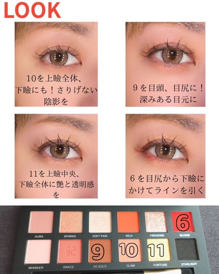 エクスプローラ12色 動物アイシャドウパレット/PERFECT DIARY/アイシャドウパレットを使ったクチコミ(6枚目)