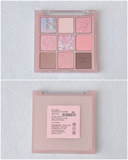 マイフェイブムードアイパレット 9カラー/HOLIKA HOLIKA/アイシャドウパレットを使ったクチコミ(7枚目)