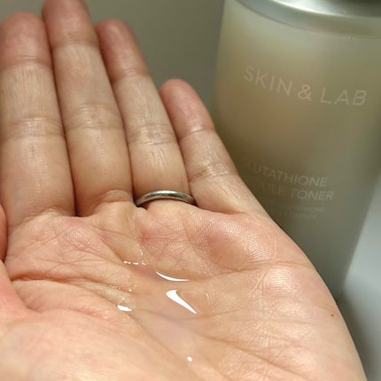 グルタチオンアンプルトナー/SKIN&LAB/化粧水を使ったクチコミ(3枚目)
