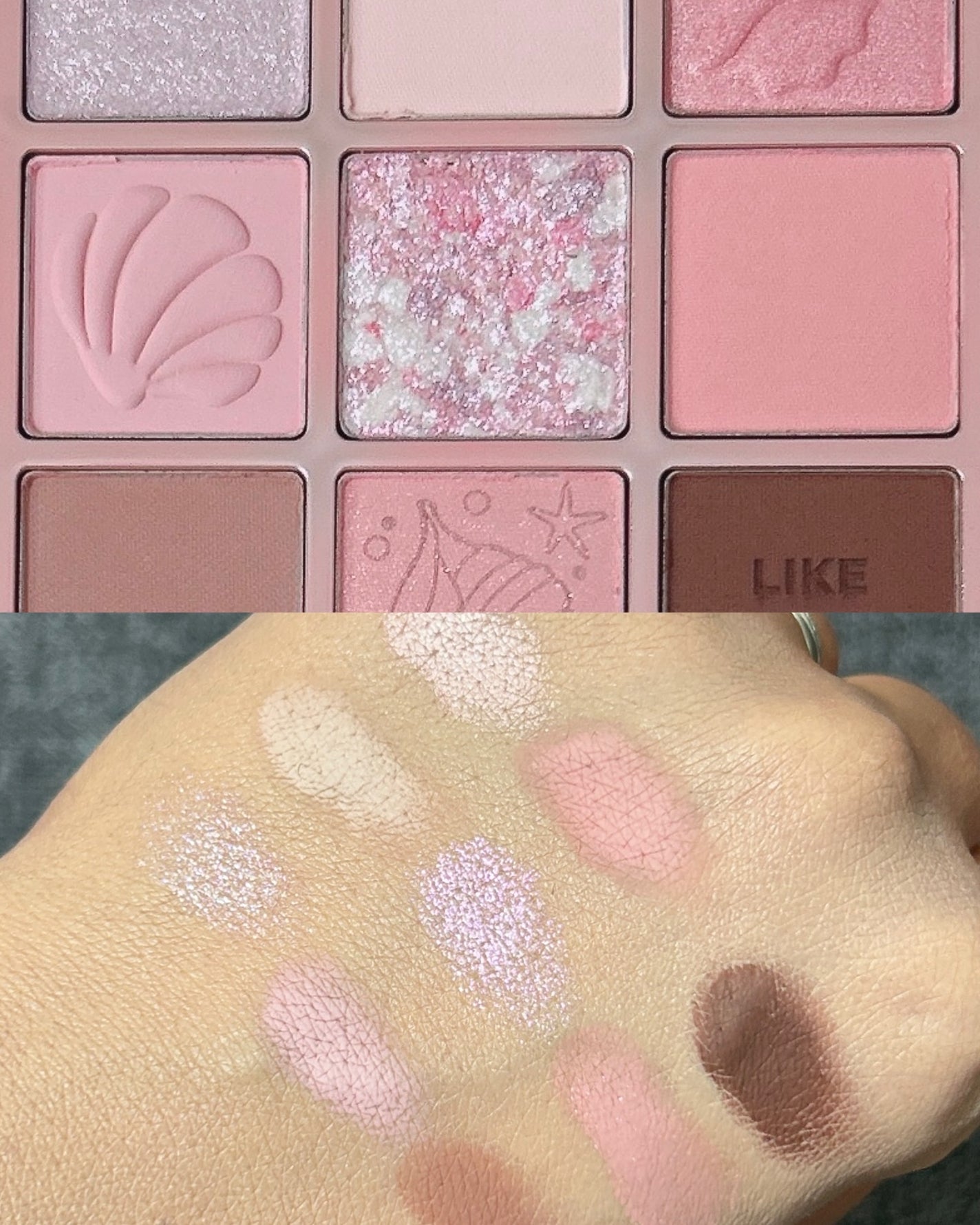 マイフェイブムードアイパレット 9カラー/HOLIKA HOLIKA/アイシャドウパレットを使ったクチコミ(9枚目)