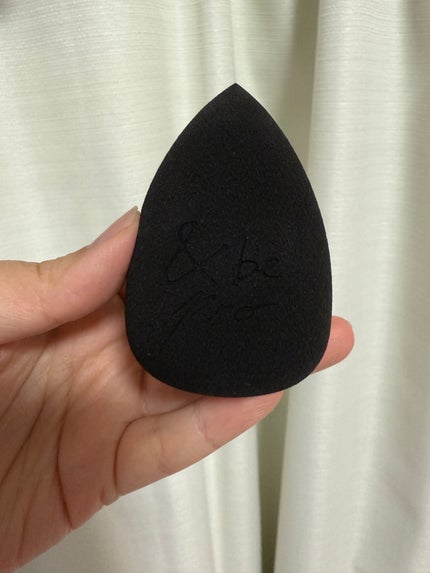 &be ブラックスポンジ/&be/パフ・スポンジを使ったクチコミ(4枚目)