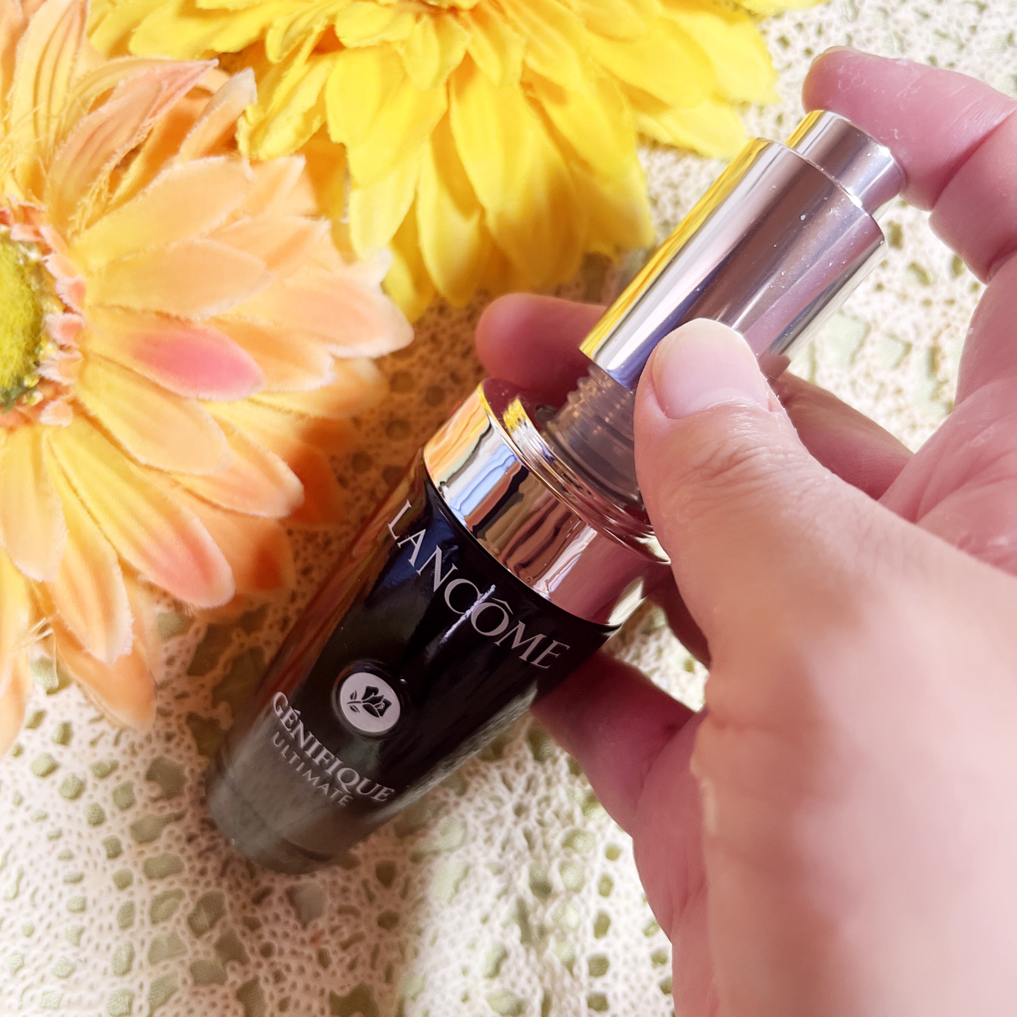 ジェニフィック アルティメ セラム/LANCOME/美容液を使ったクチコミ（2枚目）