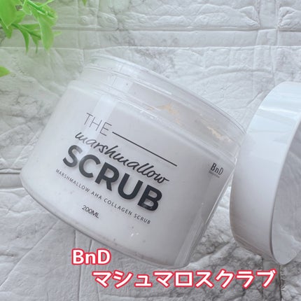 BnD マシュマロ コラーゲン AHA スクラブ /BnD/ボディスクラブを使ったクチコミ(2枚目)