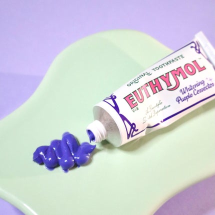 ホワイトパープル歯みがき ピーチフローラルミントの香り/EUTHYMOL/歯磨き粉を使ったクチコミ(3枚目)