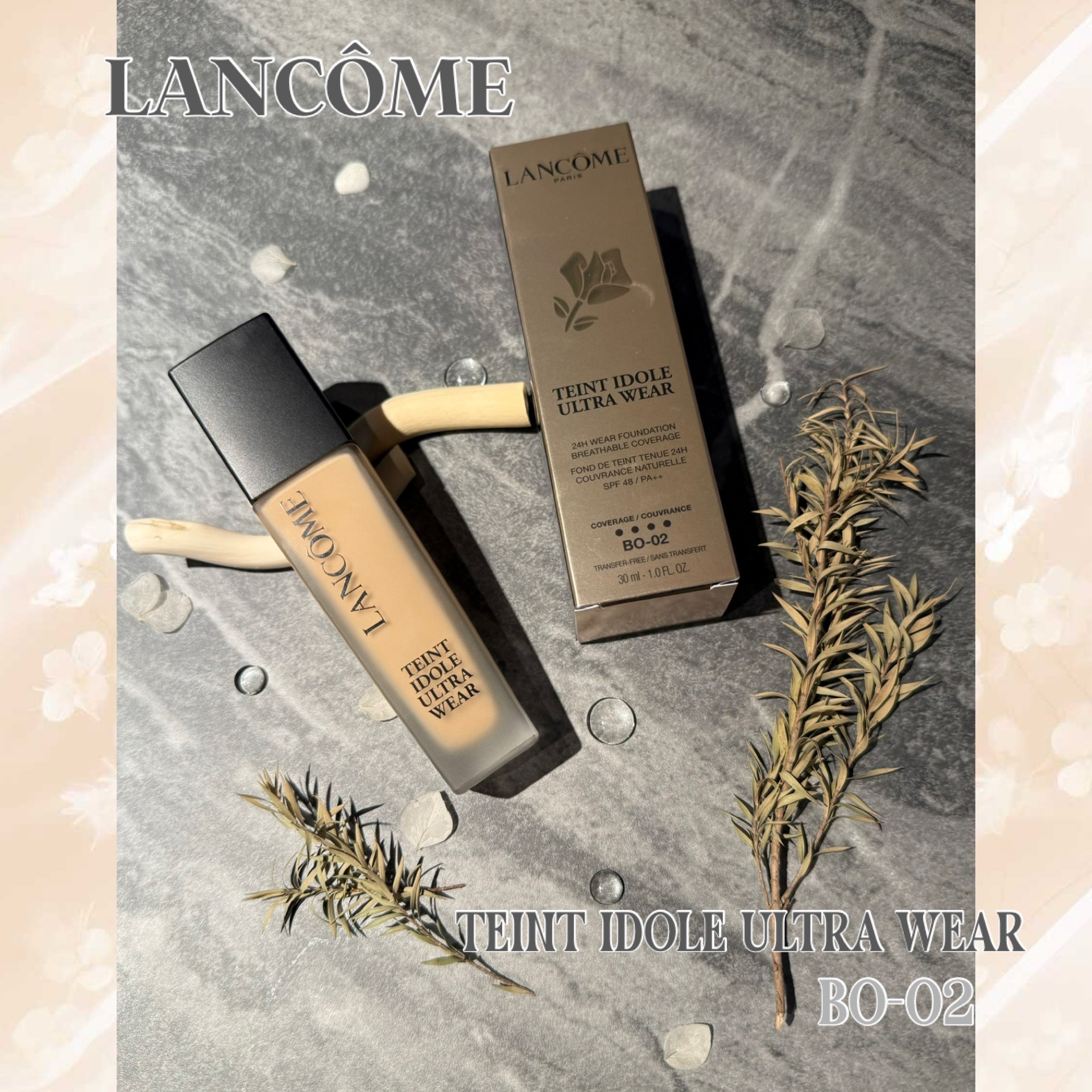 タンイドル ウルトラ ウェア リキッド N/LANCOME/リキッドファンデーションを使ったクチコミ（1枚目）