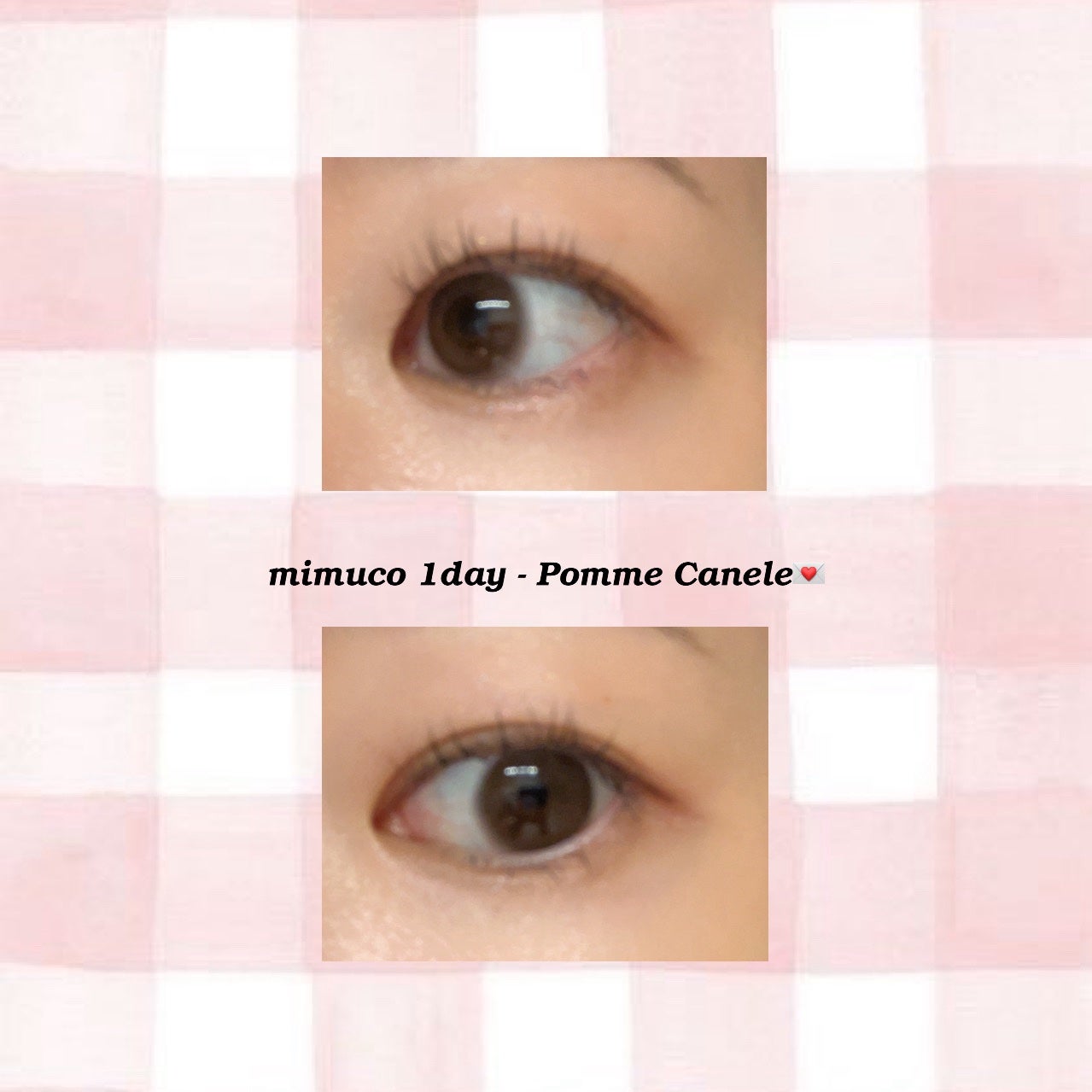 mimuco 1day/mimuco/ワンデー(1DAY)カラコンを使ったクチコミ(1枚目)