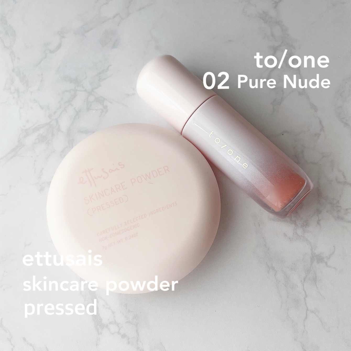 トーン ペタル ブルーミング グロス 02 Pure Nude/to/one/リップグロスを使ったクチコミ（1枚目）