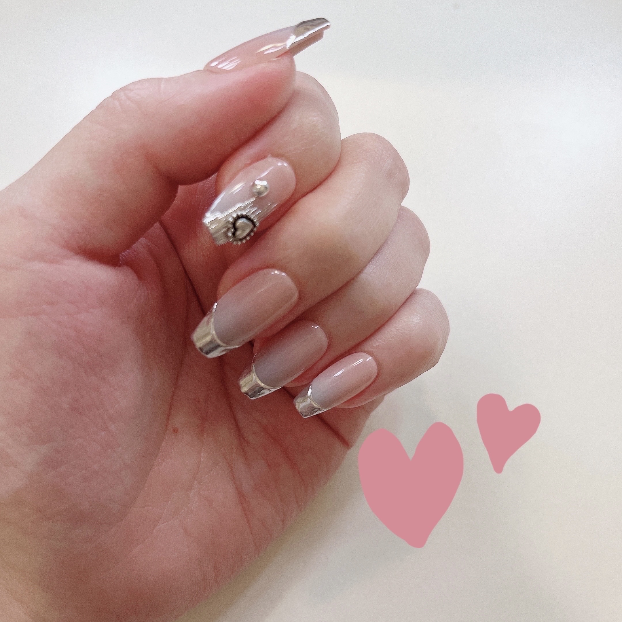 ネイルチップ(シールタイプ)/FINGER SUIT/ネイルチップ・パーツを使ったクチコミ（2枚目）