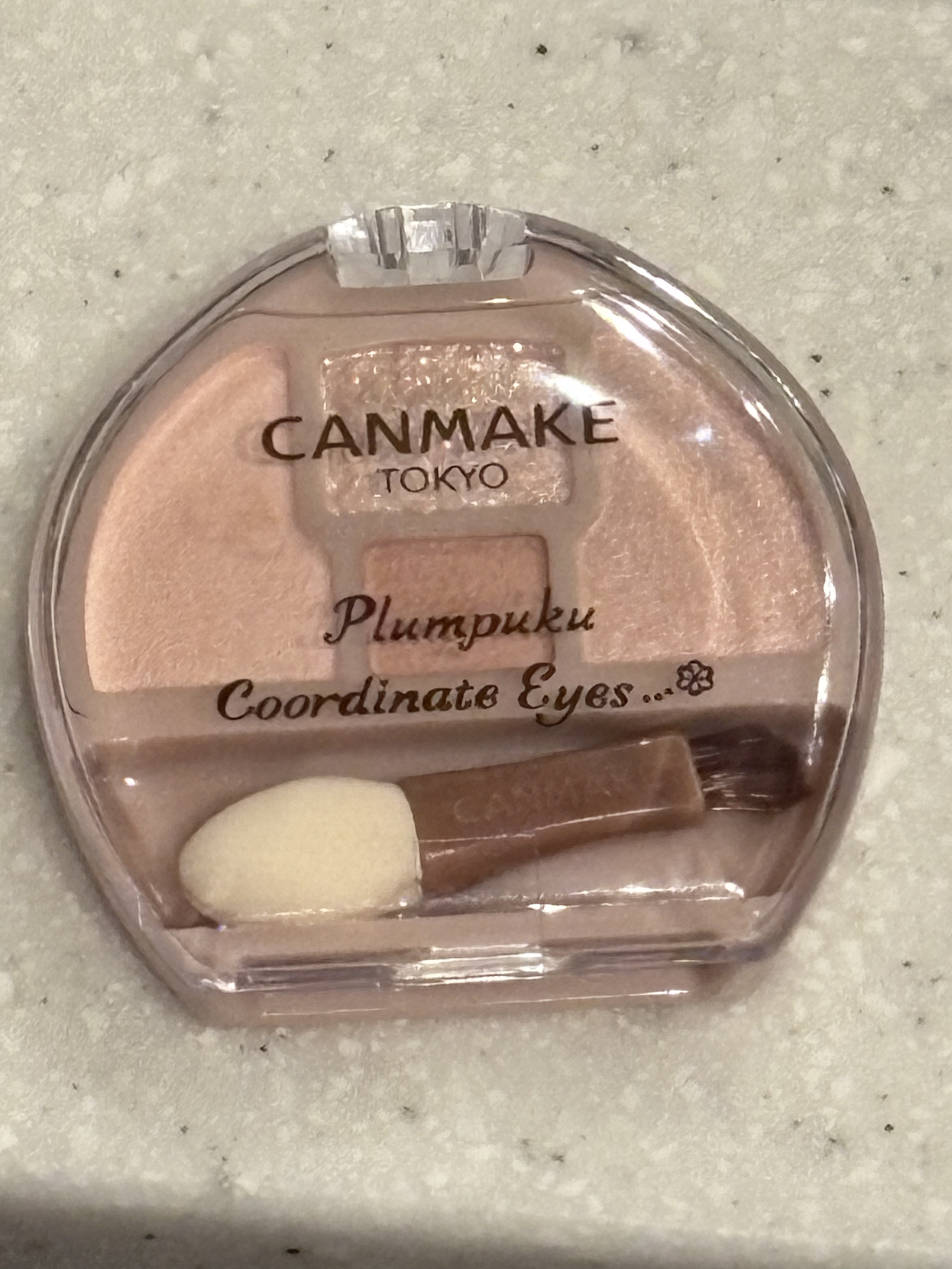 プランぷくコーデアイズ/キャンメイク/パウダーアイシャドウを使ったクチコミ（1枚目）