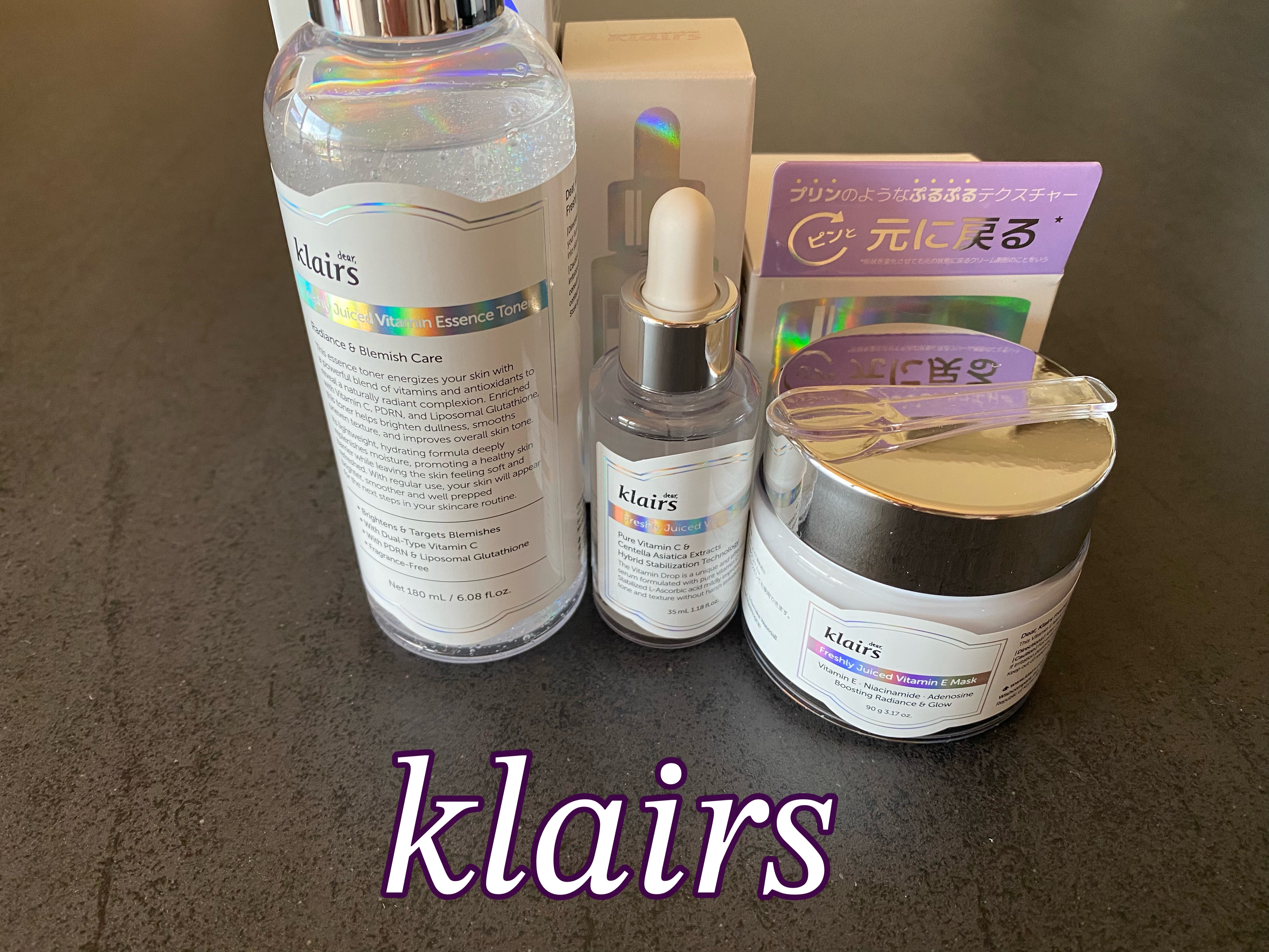 フレッシュリージュースドビタミンドロップ(35ml)/Klairs/美容液を使ったクチコミ（1枚目）