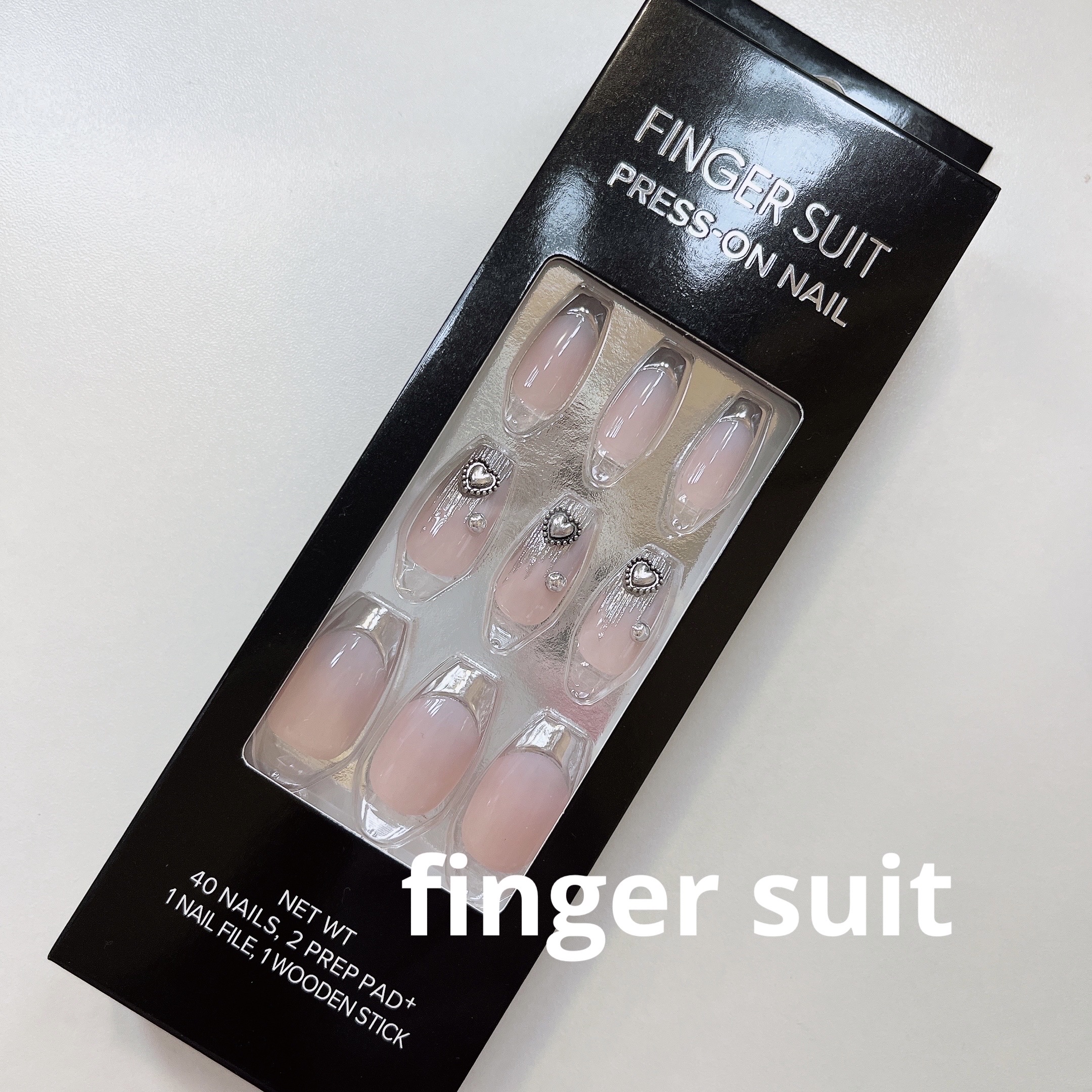 ネイルチップ(シールタイプ)/FINGER SUIT/ネイルチップ・パーツを使ったクチコミ（1枚目）