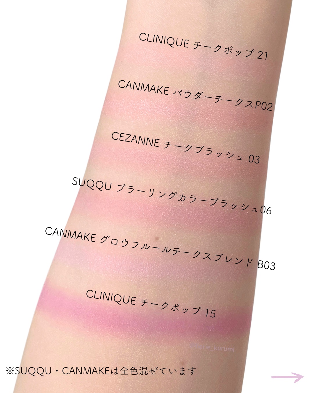 チーク ポップ/CLINIQUE/パウダーチークを使ったクチコミ（3枚目）