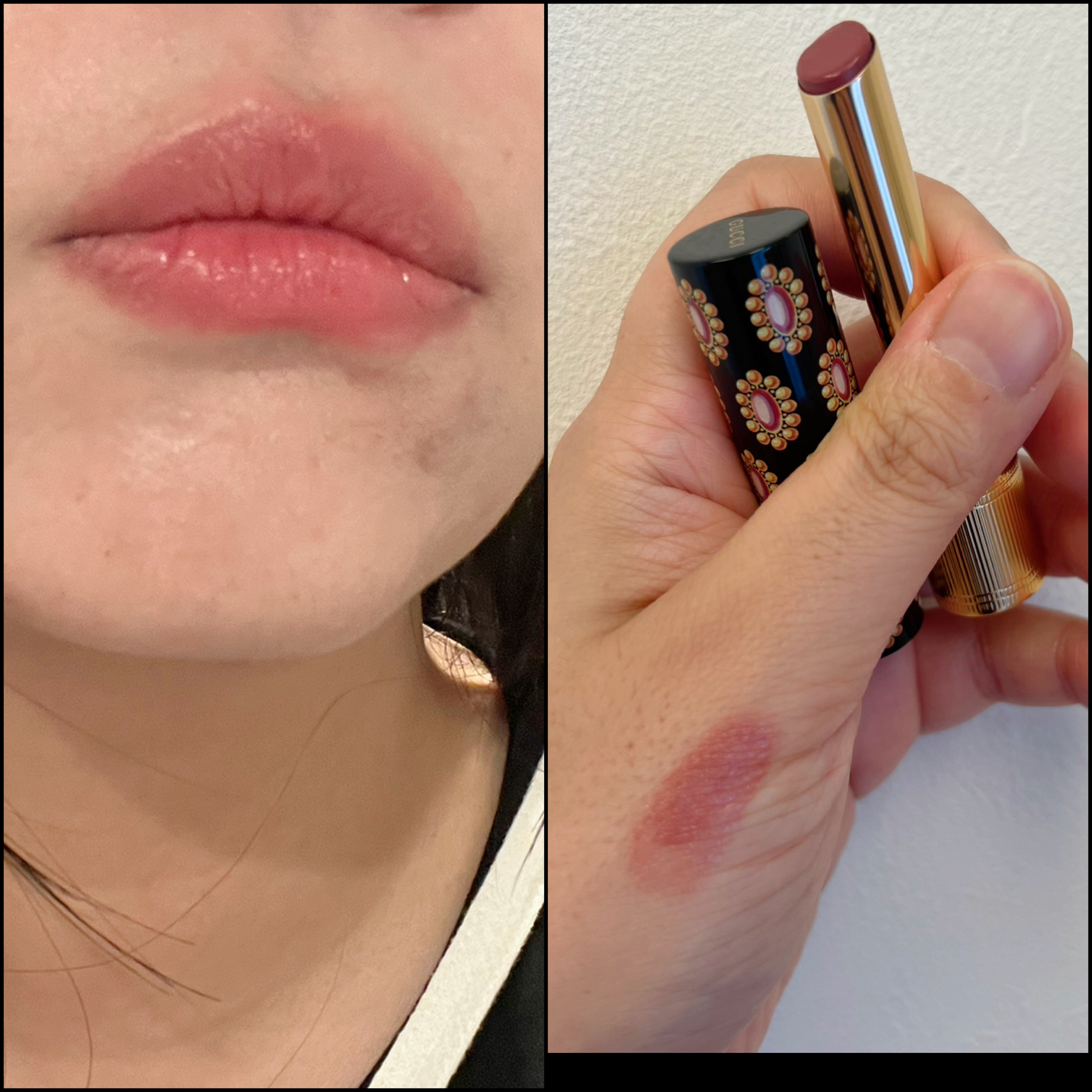 グッチ ルージュ ドゥ ボーテ ブリアン/GUCCI beauty/口紅を使ったクチコミ（2枚目）