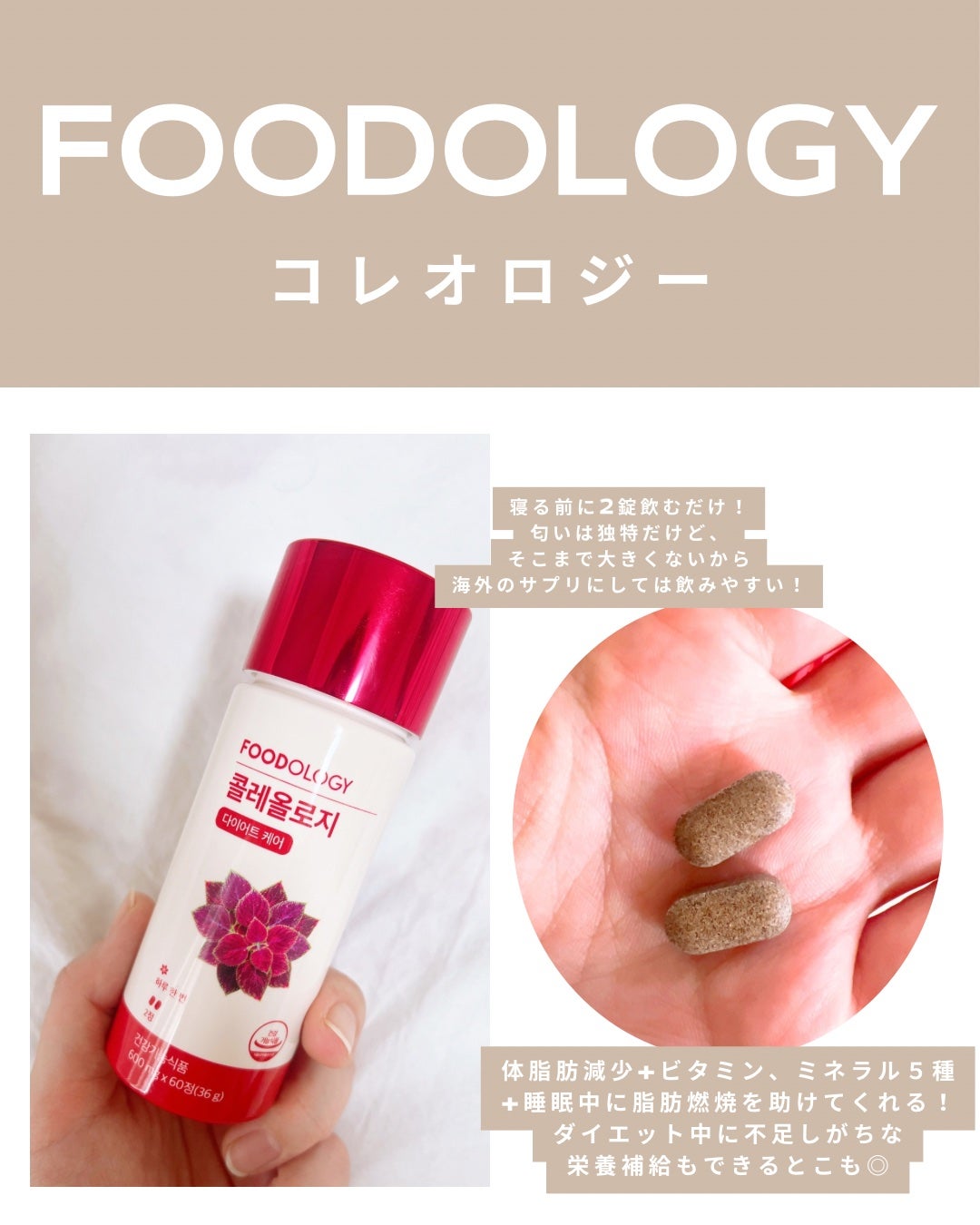 コレオロジーティー/FOODOLOGY/ドリンクを使ったクチコミ(4枚目)
