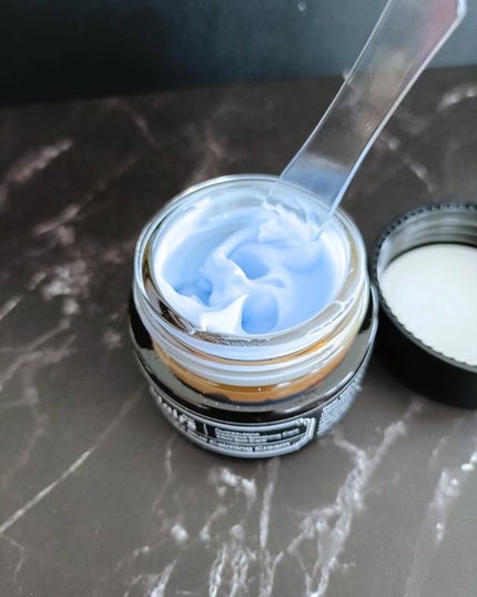 ミッドナイトブルーカーミングクリーム/Klairs/フェイスクリームを使ったクチコミ(4枚目)