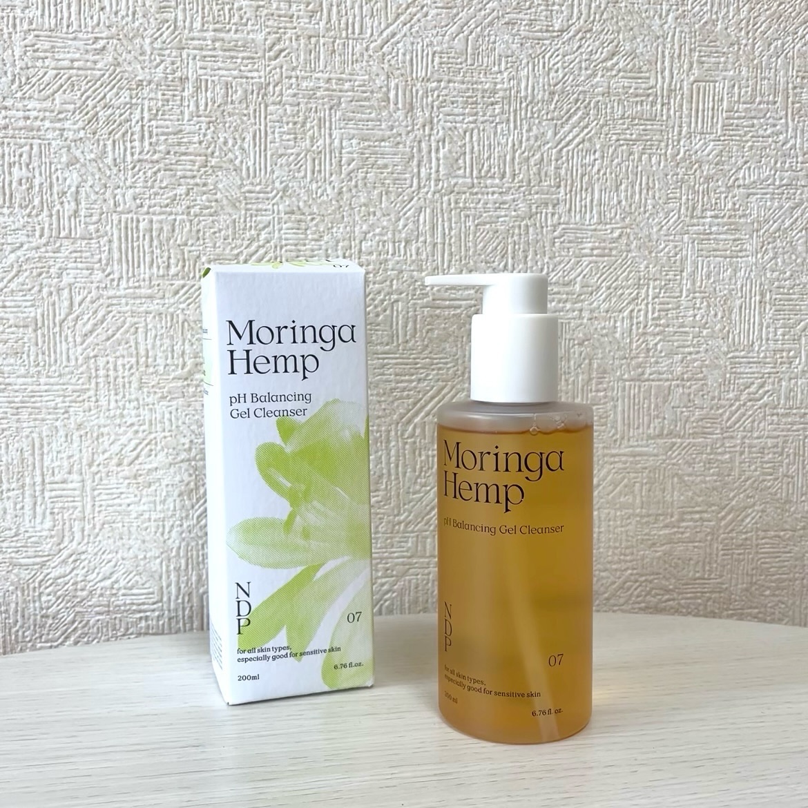 モリンガヘンプpHバランシングジェルクレンザー/NATURAL DERMA PROJECT/クレンジングジェルを使ったクチコミ（1枚目）