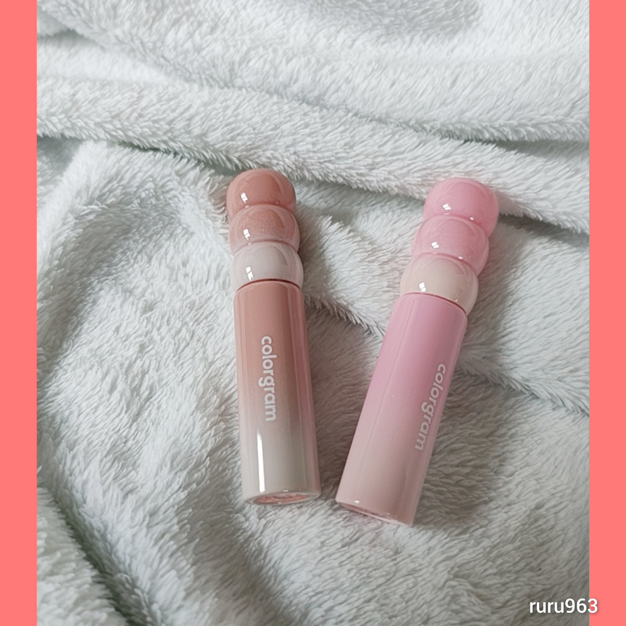 カラーグラム タンフルグラスティントミルク/Colorgram/リップティントを使ったクチコミ（2枚目）