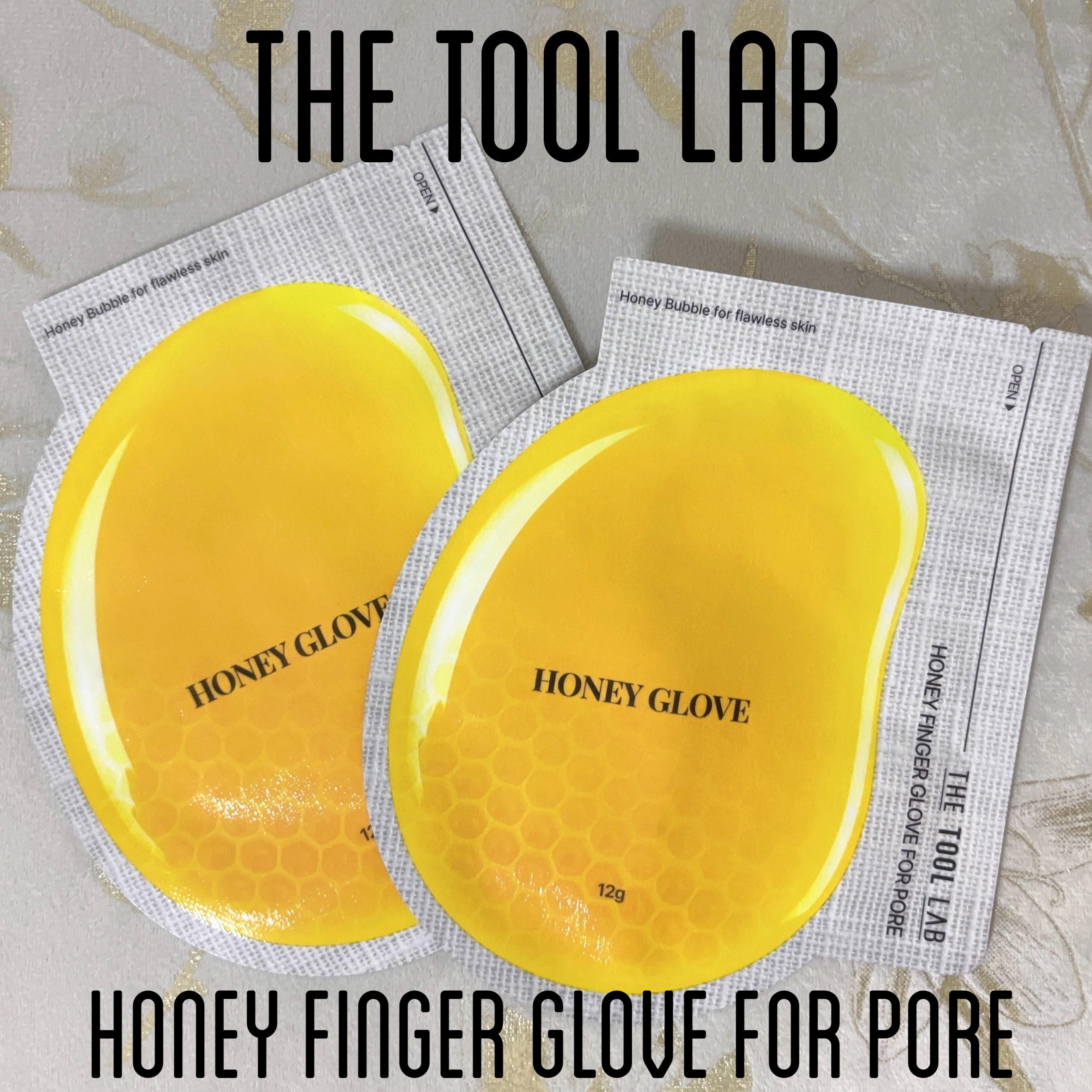 ハニーフィンガーグローブフォーポア/THE TOOL LAB/洗い流すパック・マスクを使ったクチコミ（1枚目）