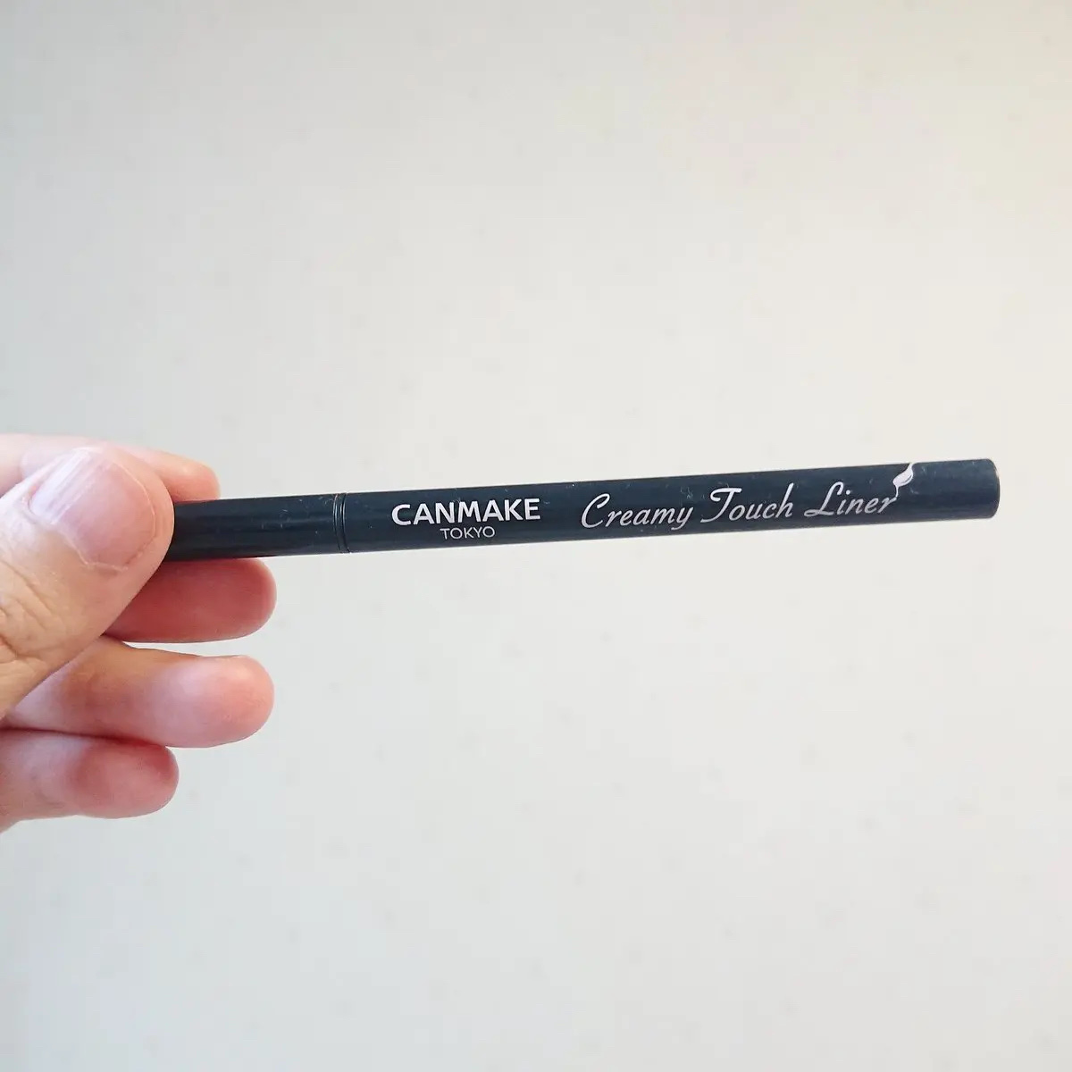 クリーミータッチライナー 01 ディープブラック/キャンメイク/ジェルアイライナーを使ったクチコミ（1枚目）