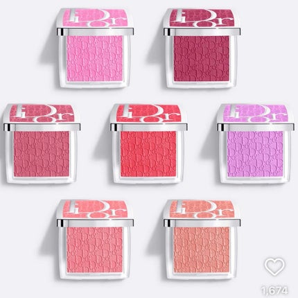 ロージー グロウ/Dior/パウダーチークを使ったクチコミ(8枚目)