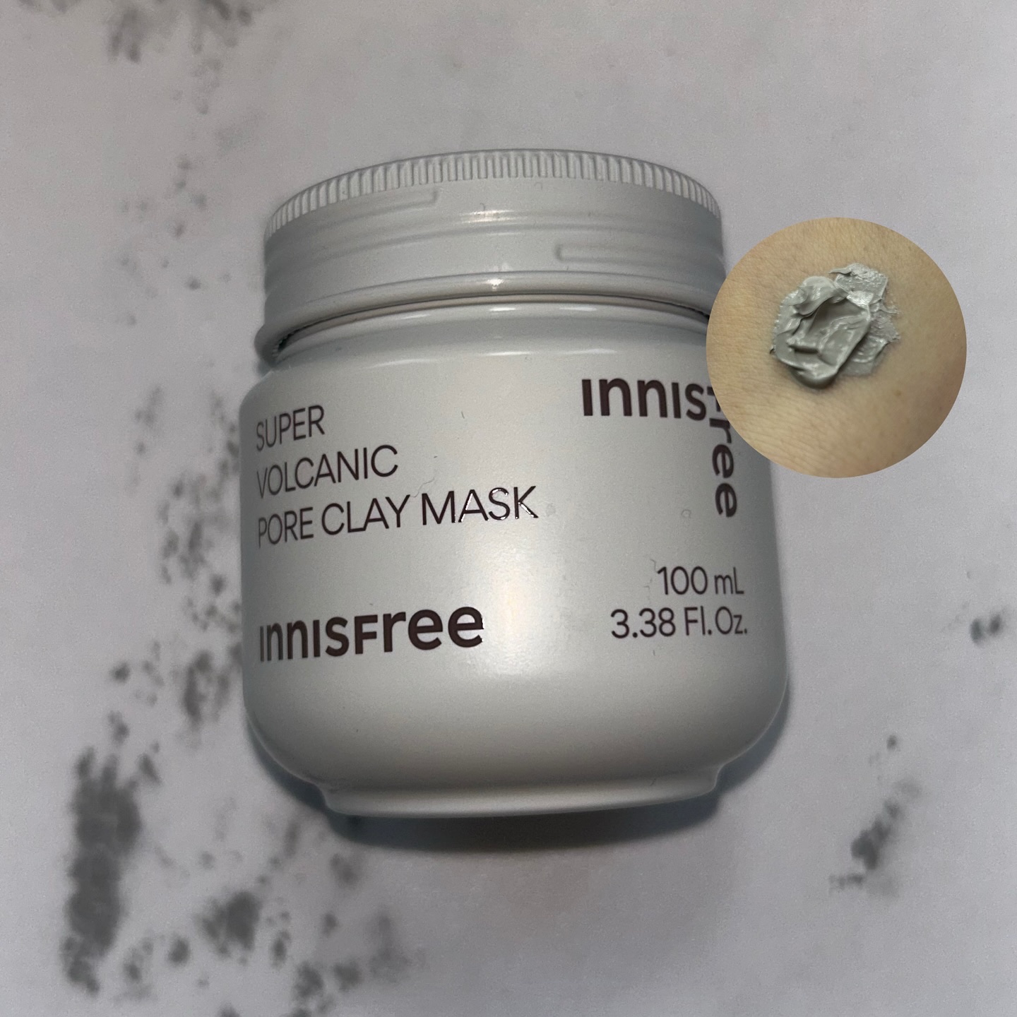 スーパーヴォルカニック　ポア　クレイマスク/innisfree/洗い流すパック・マスクを使ったクチコミ（2枚目）