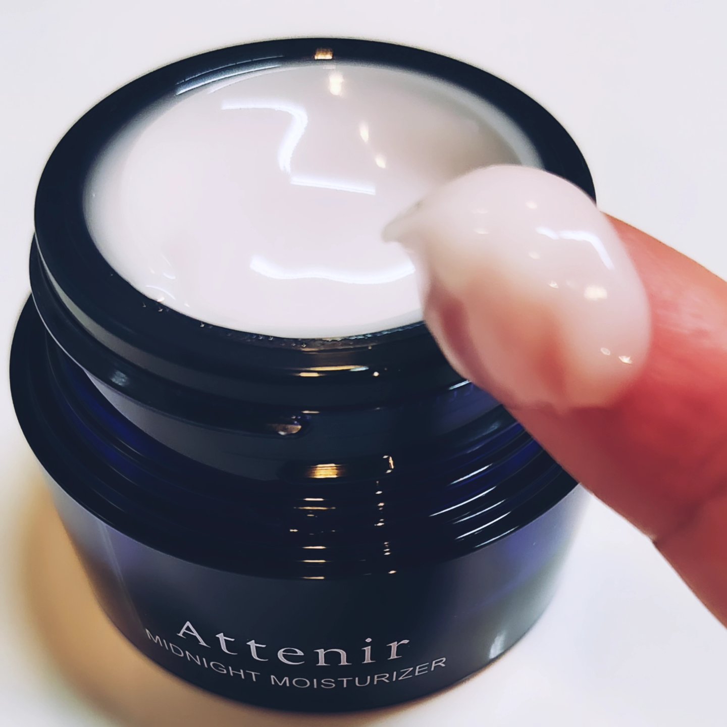 アテニア ミッドナイトモイスチャライザー/アテニア/フェイスクリームを使ったクチコミ（2枚目）