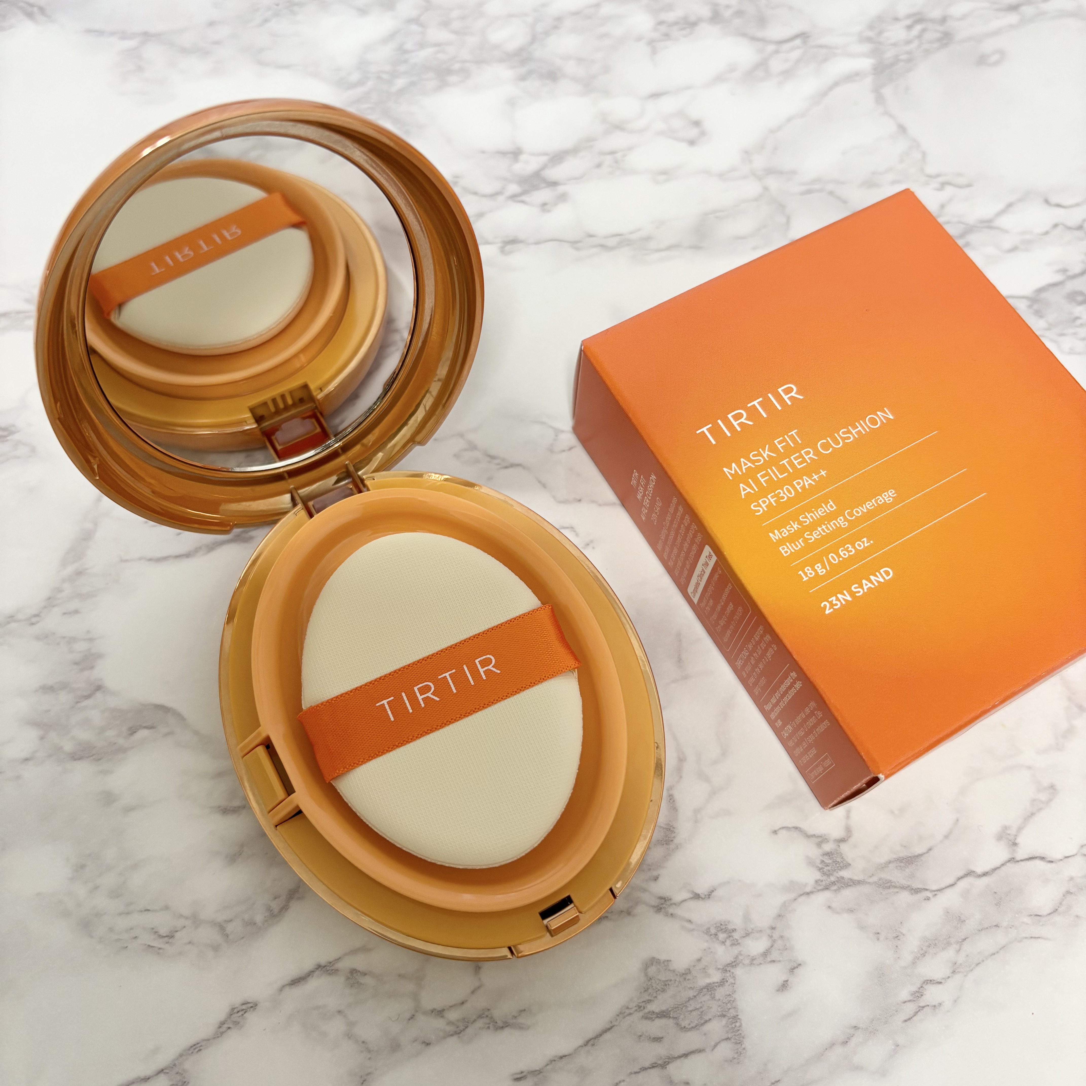 マスクフィット エーアイフィルタークッション/TIRTIR(ティルティル)/クッションファンデーションを使ったクチコミ（2枚目）