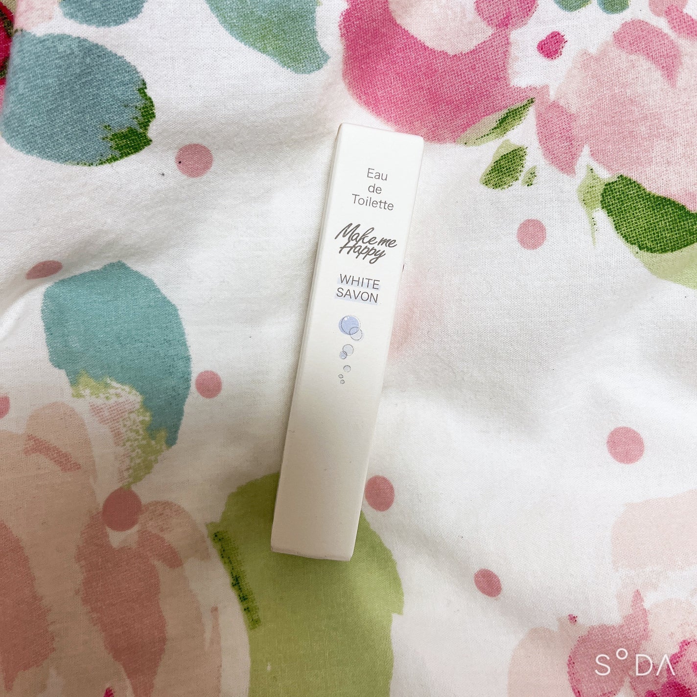 メイクミーハッピー オードトワレ WHITE SAVON/キャンメイク/香水を使ったクチコミ(2枚目)