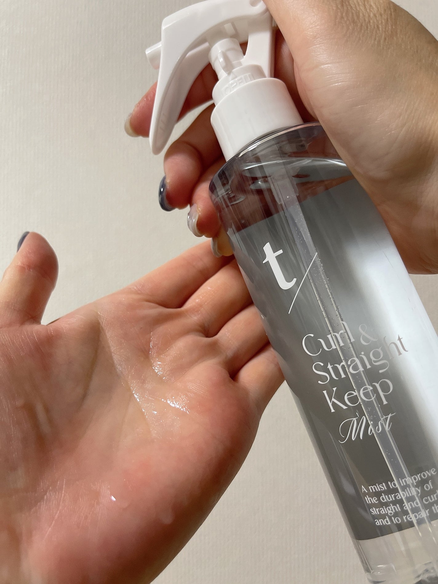 Curl & Straight Keep Mist/t//ヘアミストを使ったクチコミ(1枚目)