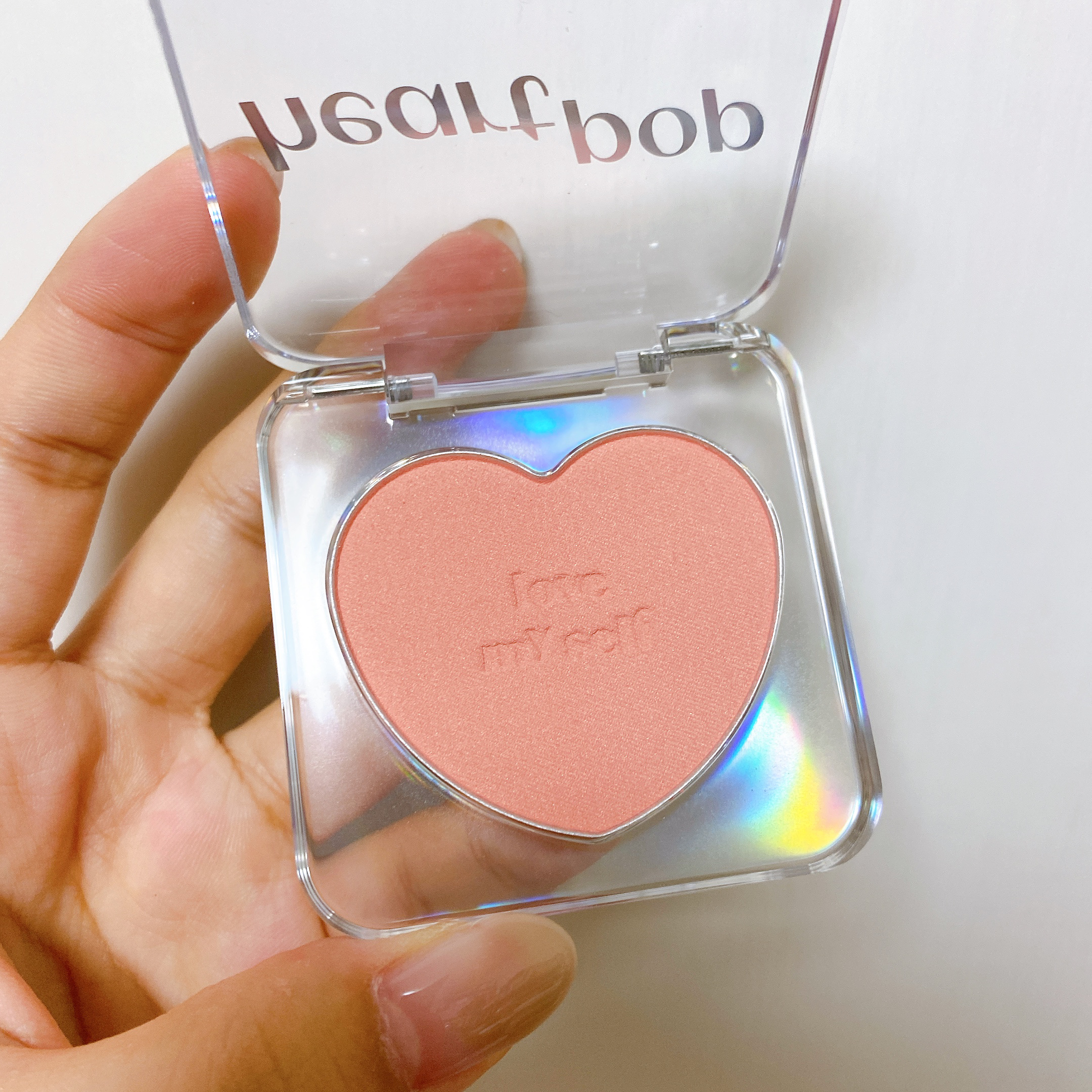 ハートポップブラッシャー スーパーサンセット/ETUDE/パウダーチークを使ったクチコミ（2枚目）