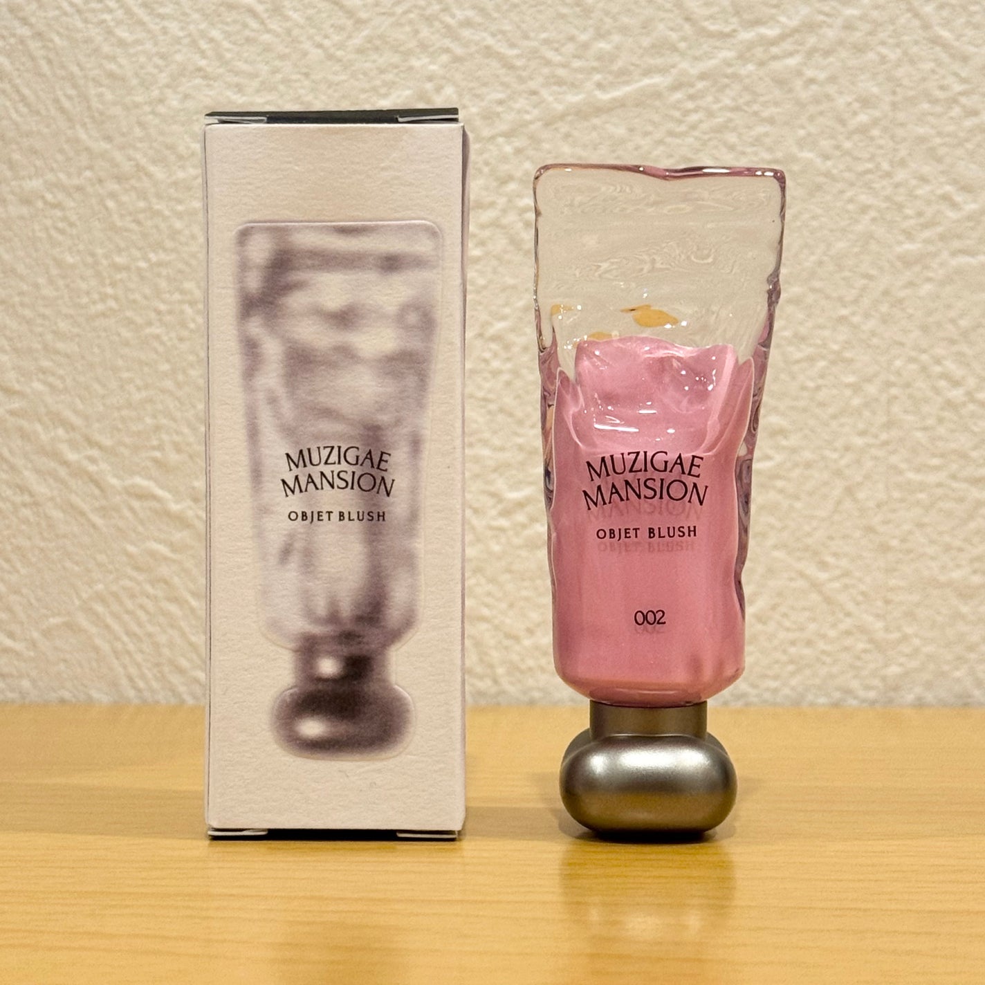 オブジェブラッシュ/MUZIGAE MANSION/リキッドチークを使ったクチコミ(1枚目)