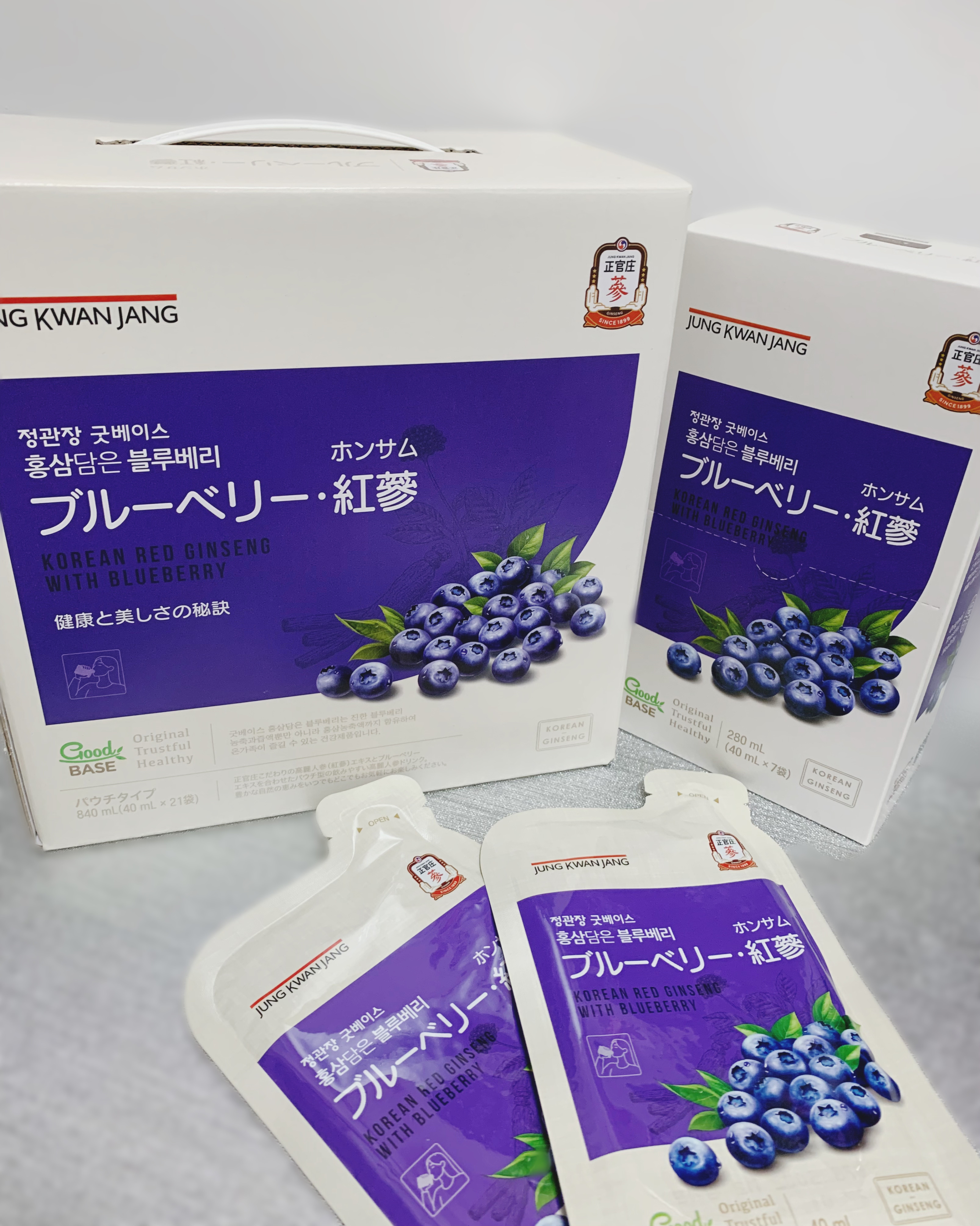 ブルーベリー紅参 / 正官庄