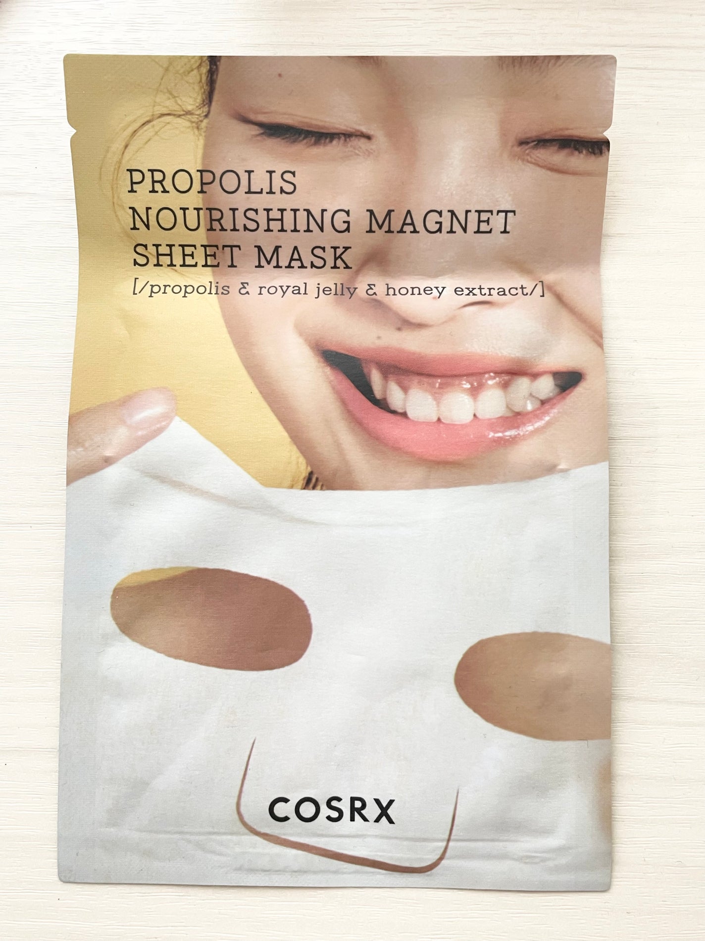 フルフィットプロポリスナリシングマグネットシートマスク /COSRX/シートマスク・パックを使ったクチコミ(1枚目)