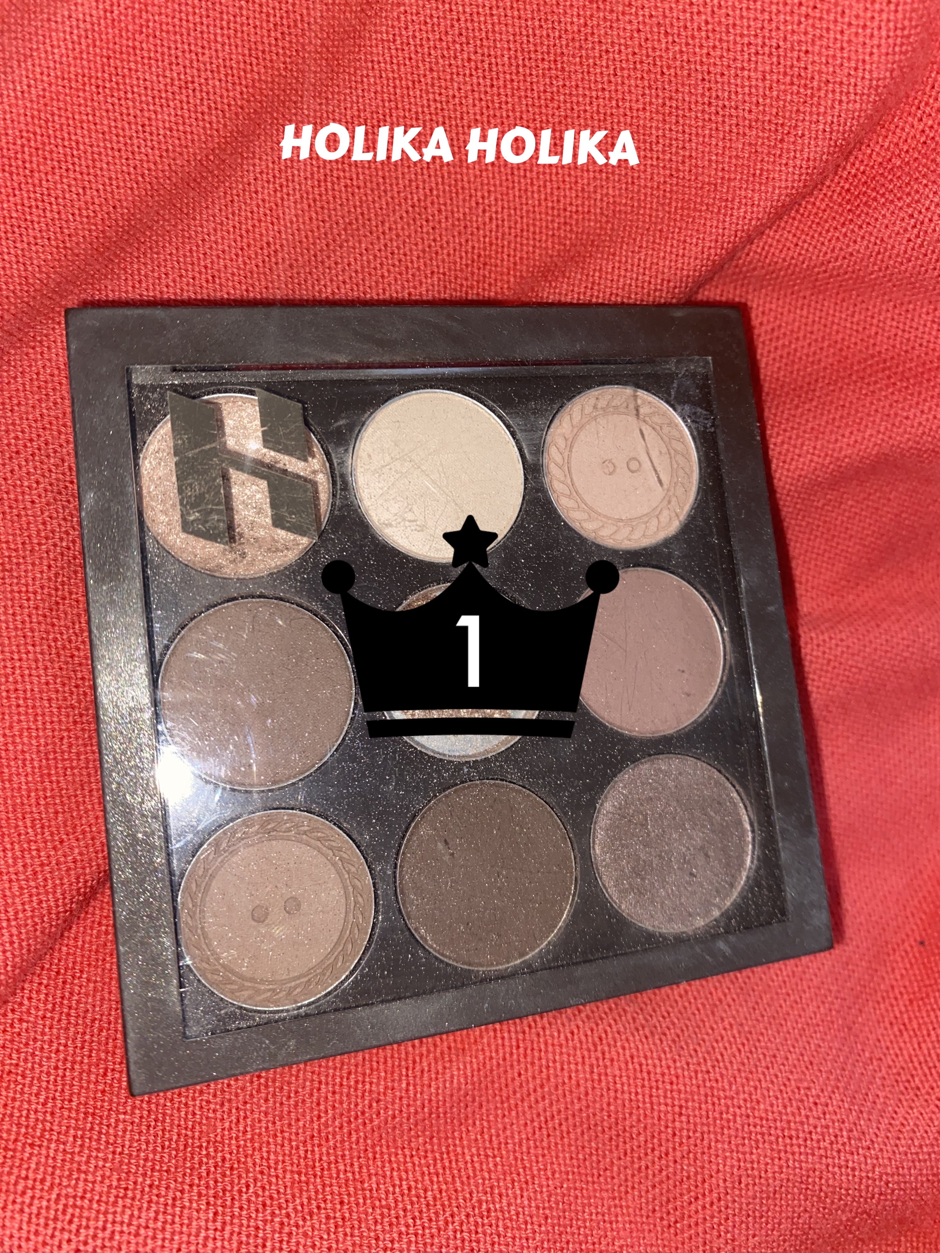 マイフェイブムードアイパレット 9カラー/HOLIKA HOLIKA/アイシャドウパレットを使ったクチコミ（1枚目）