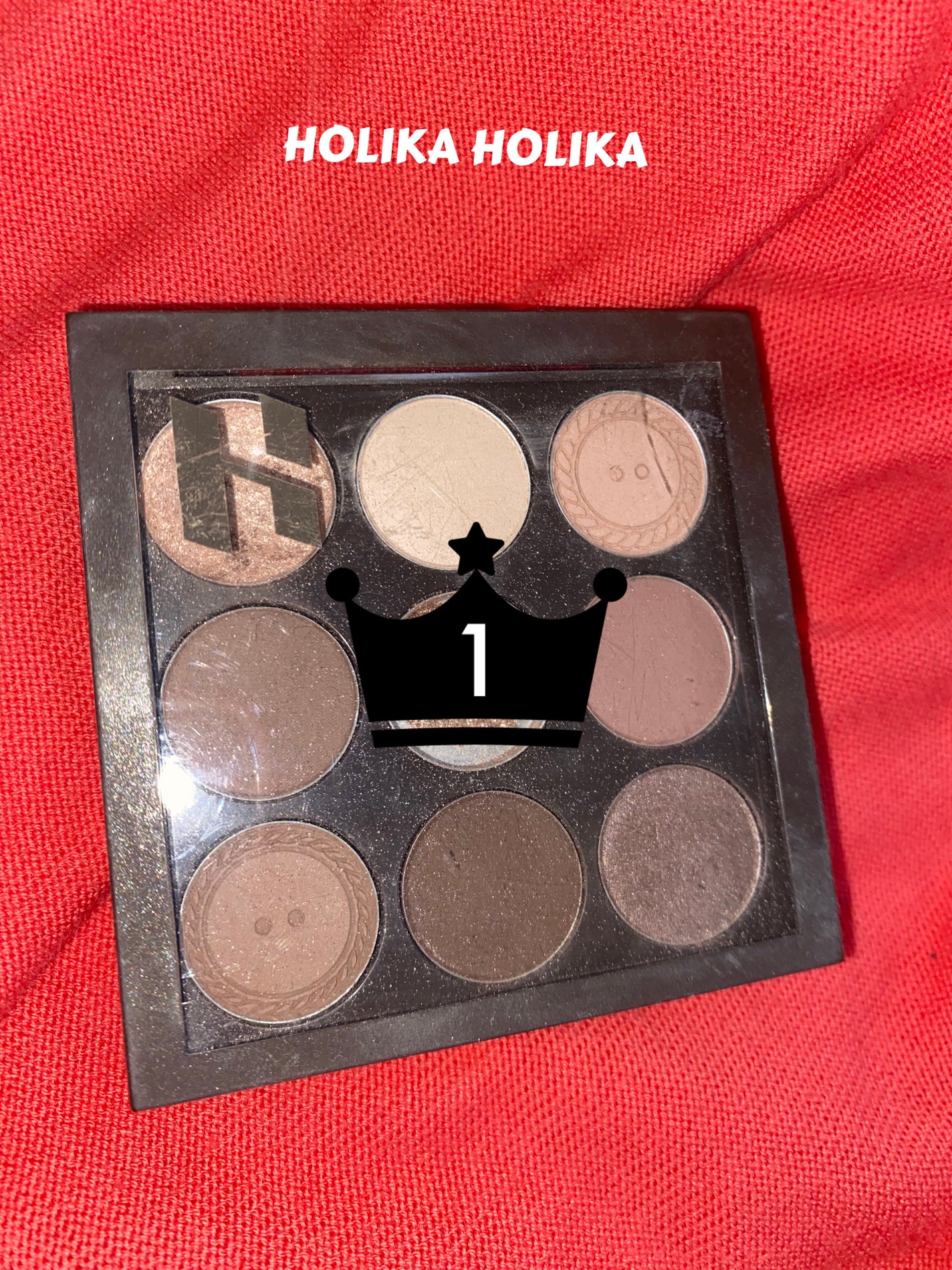 マイフェイブムードアイパレット 9カラー/HOLIKA HOLIKA/アイシャドウパレットを使ったクチコミ(1枚目)